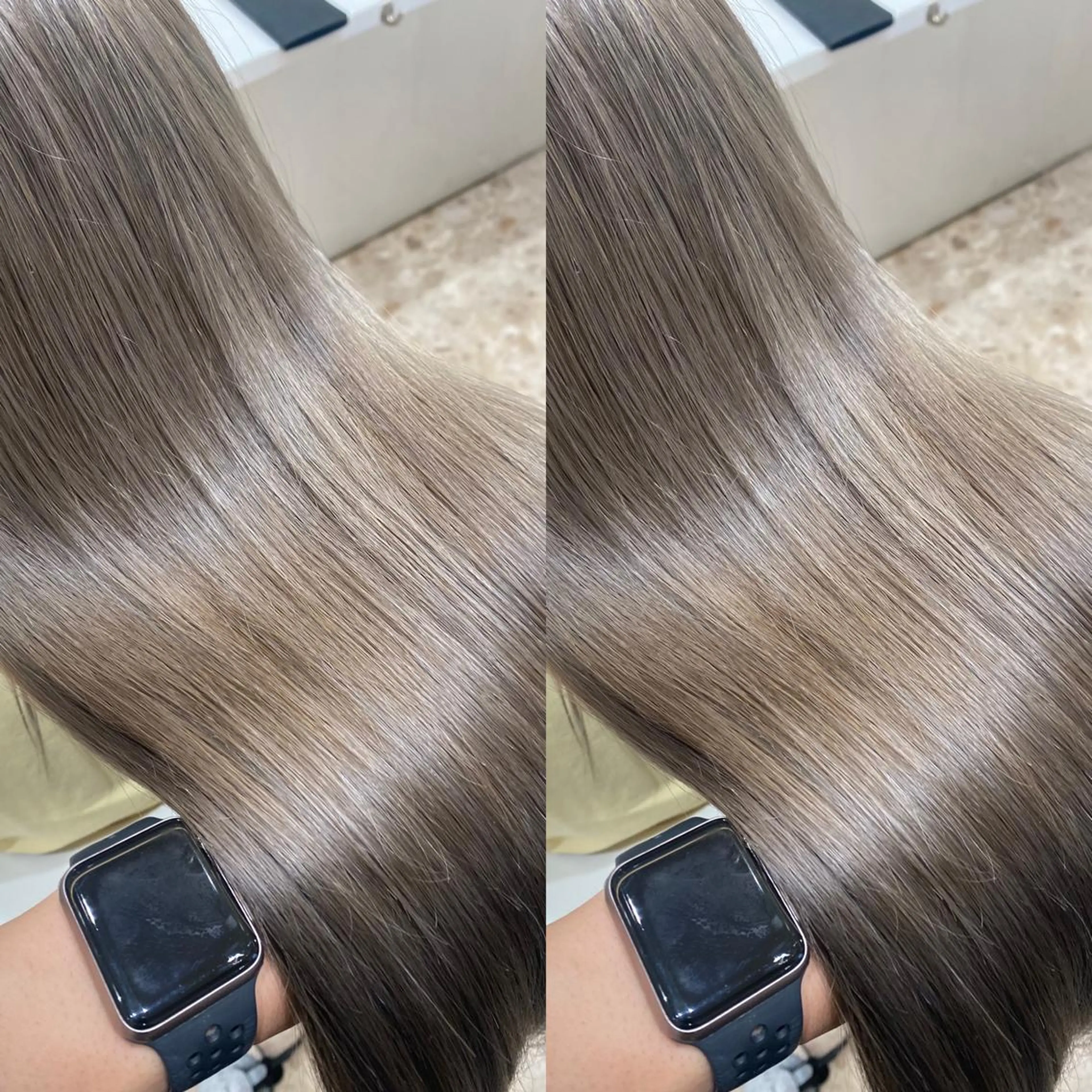 セミロング カラー 🌿レイヤー/髪質 改善/🌿JINのヘアスタイル