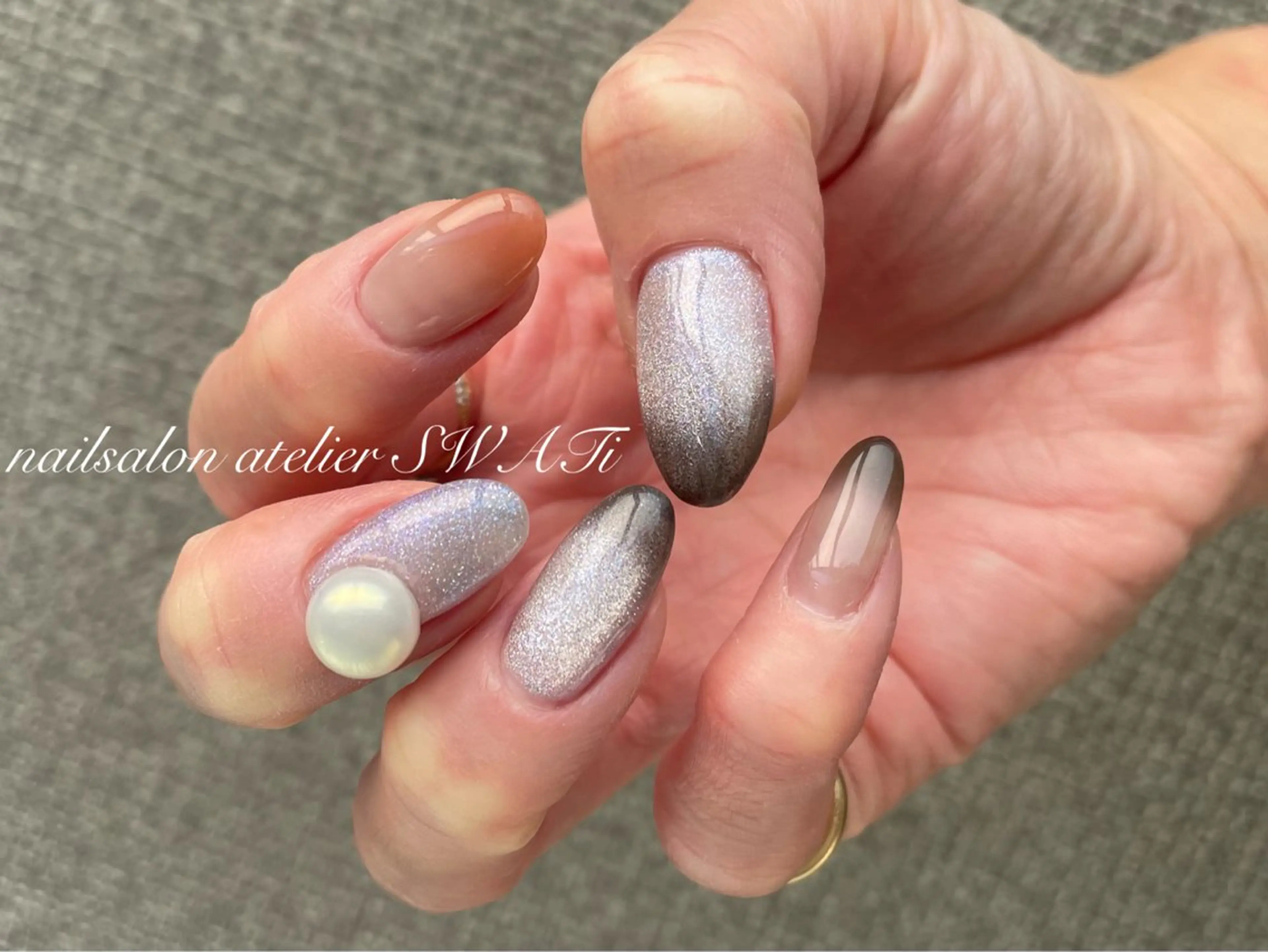 ネイル ヘアーサロン大野所属・nailsalon SWATiのネイルデザイン