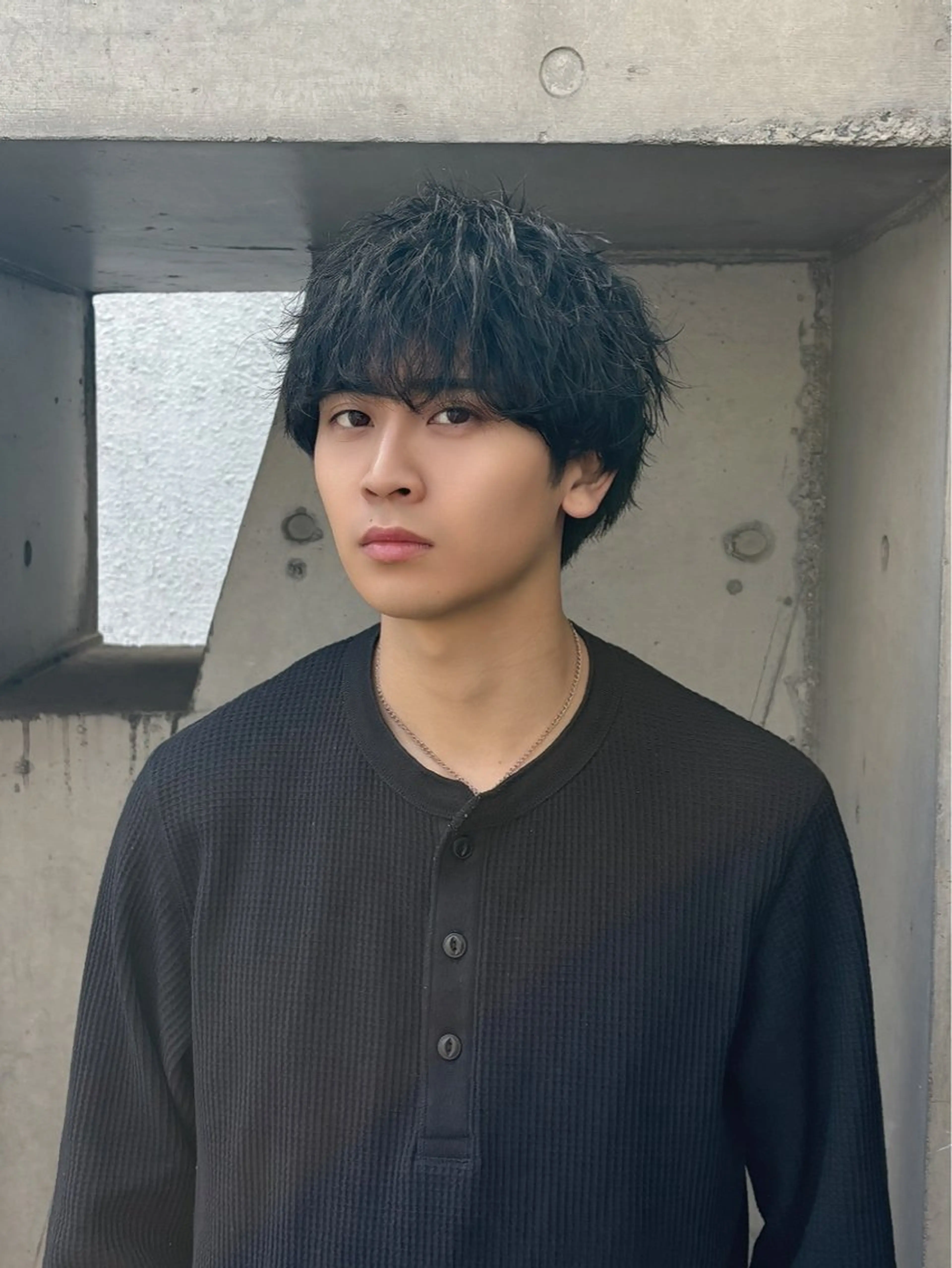 メンズ マッシュ メンズ カット/カラー 惇のヘアスタイル