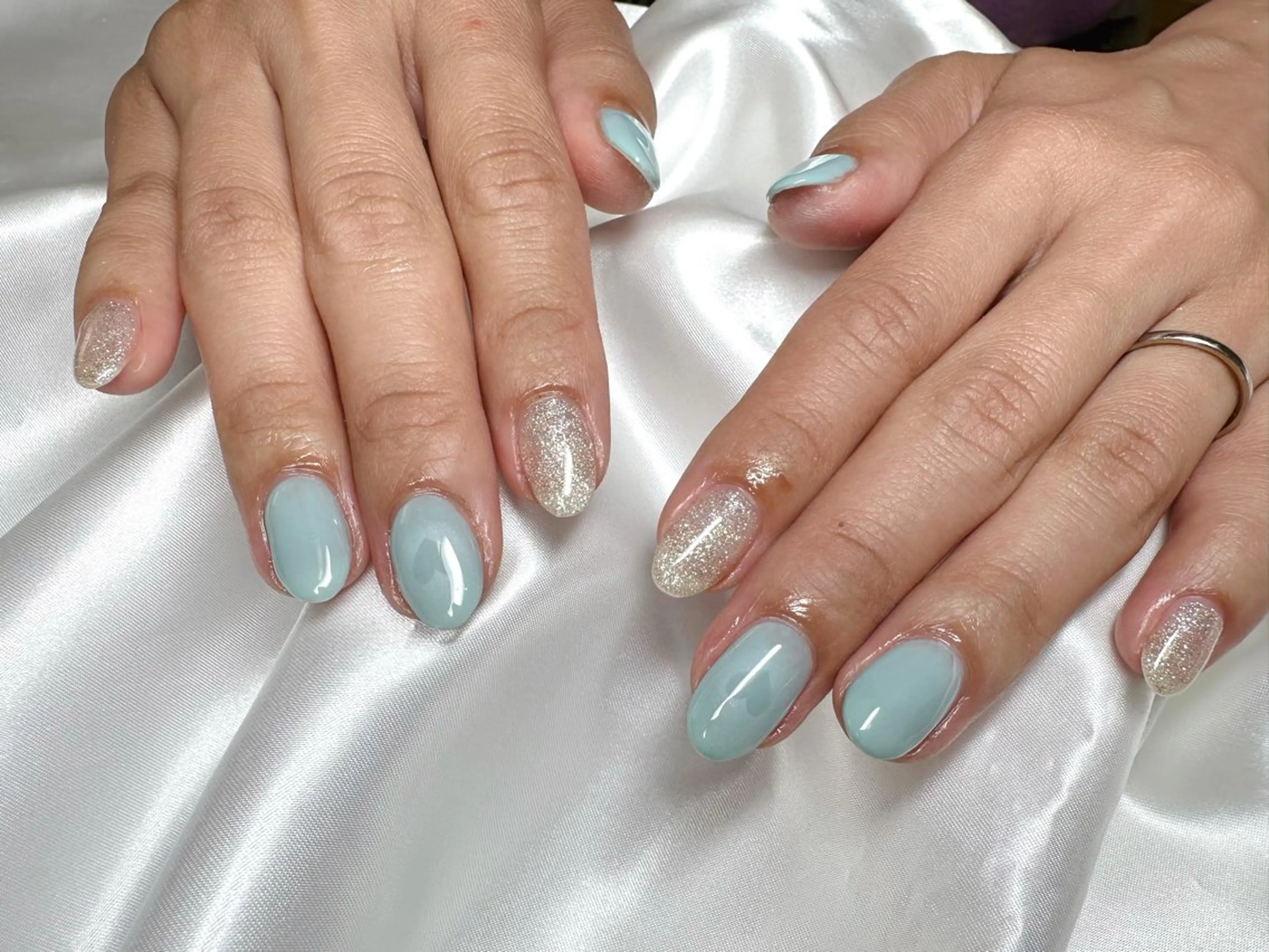 ネイル シンプルネイル ハンドネイル nu NANAのネイルデザイン