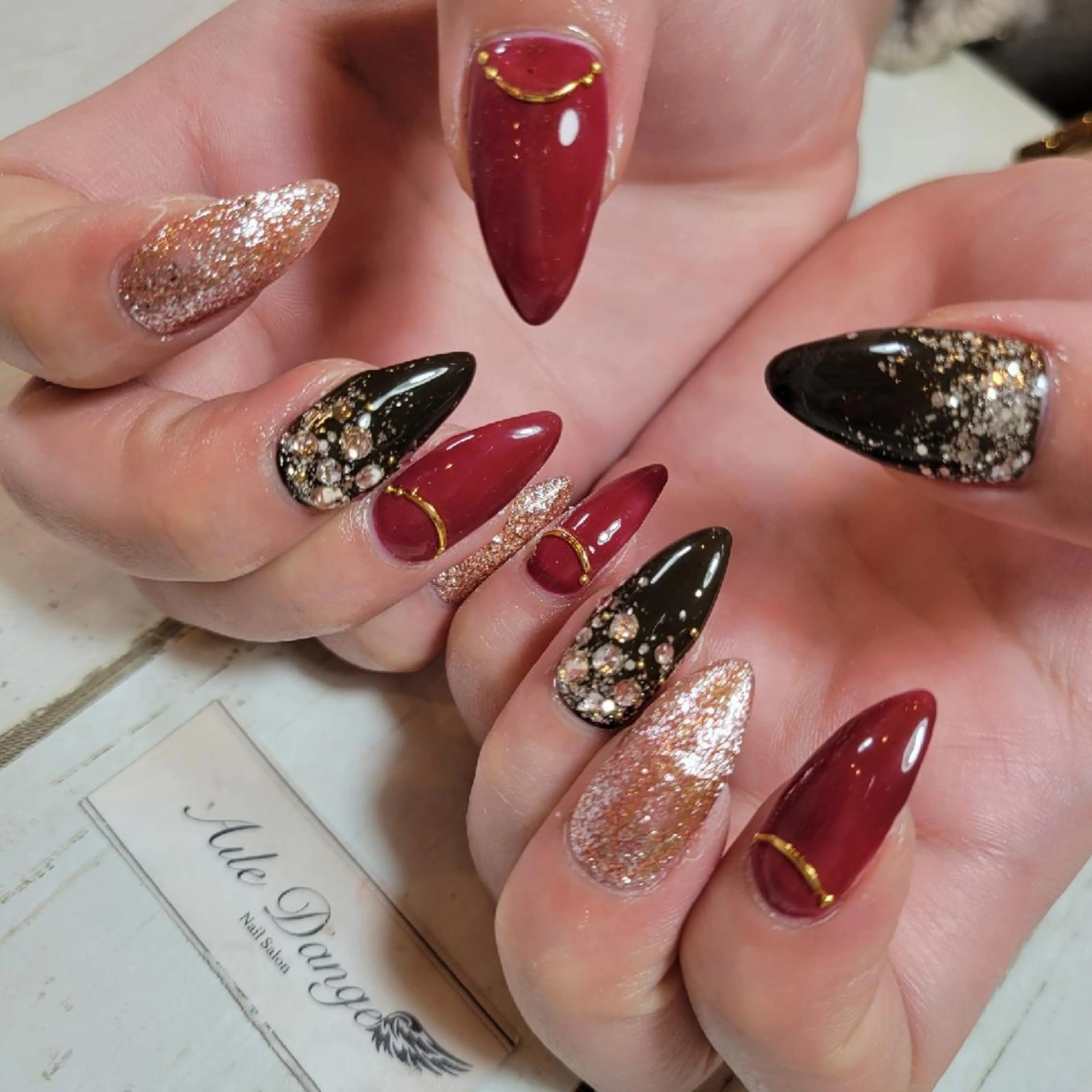 ネイル AileD'ange所属・M, masakiのネイルデザイン