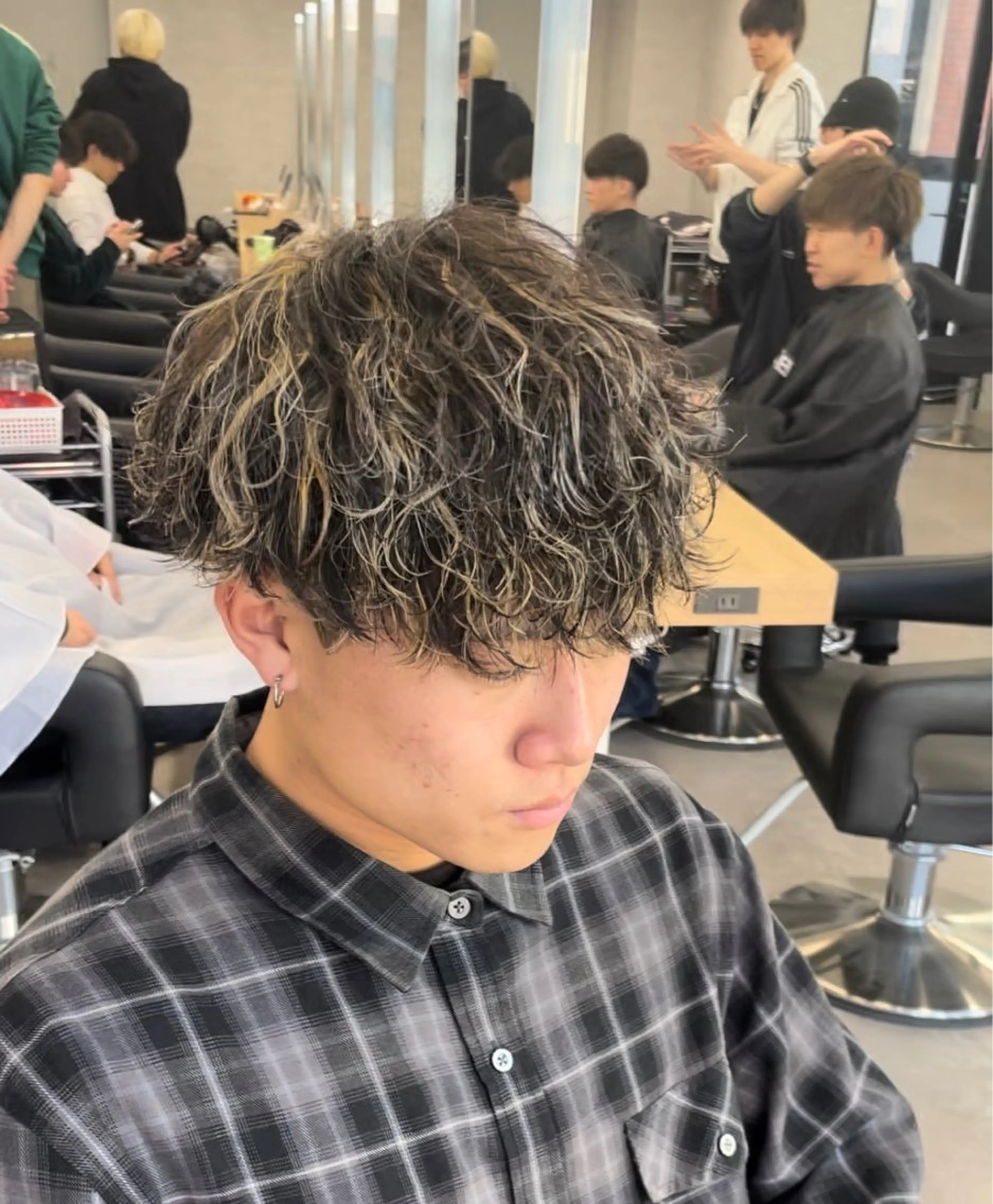 カラー パーマ メンズ カット ヘアカラー パーマ 🌟あゆ🌟 女子ウケスタイルのヘアスタイル