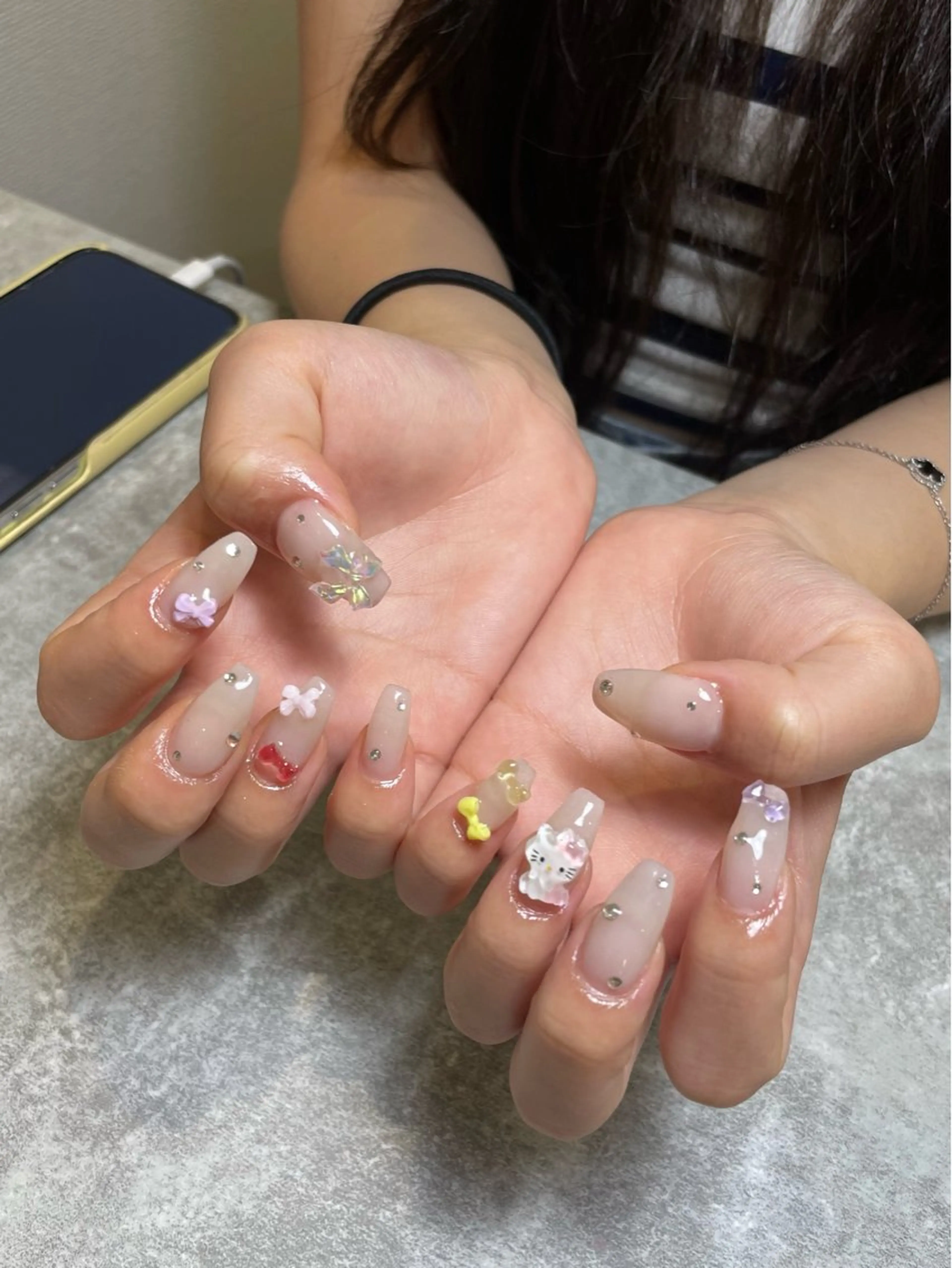 ネイル ハンドネイル Sunny Roa所属・SunnyRoa aguri ୨୧˖*のネイルデザイン