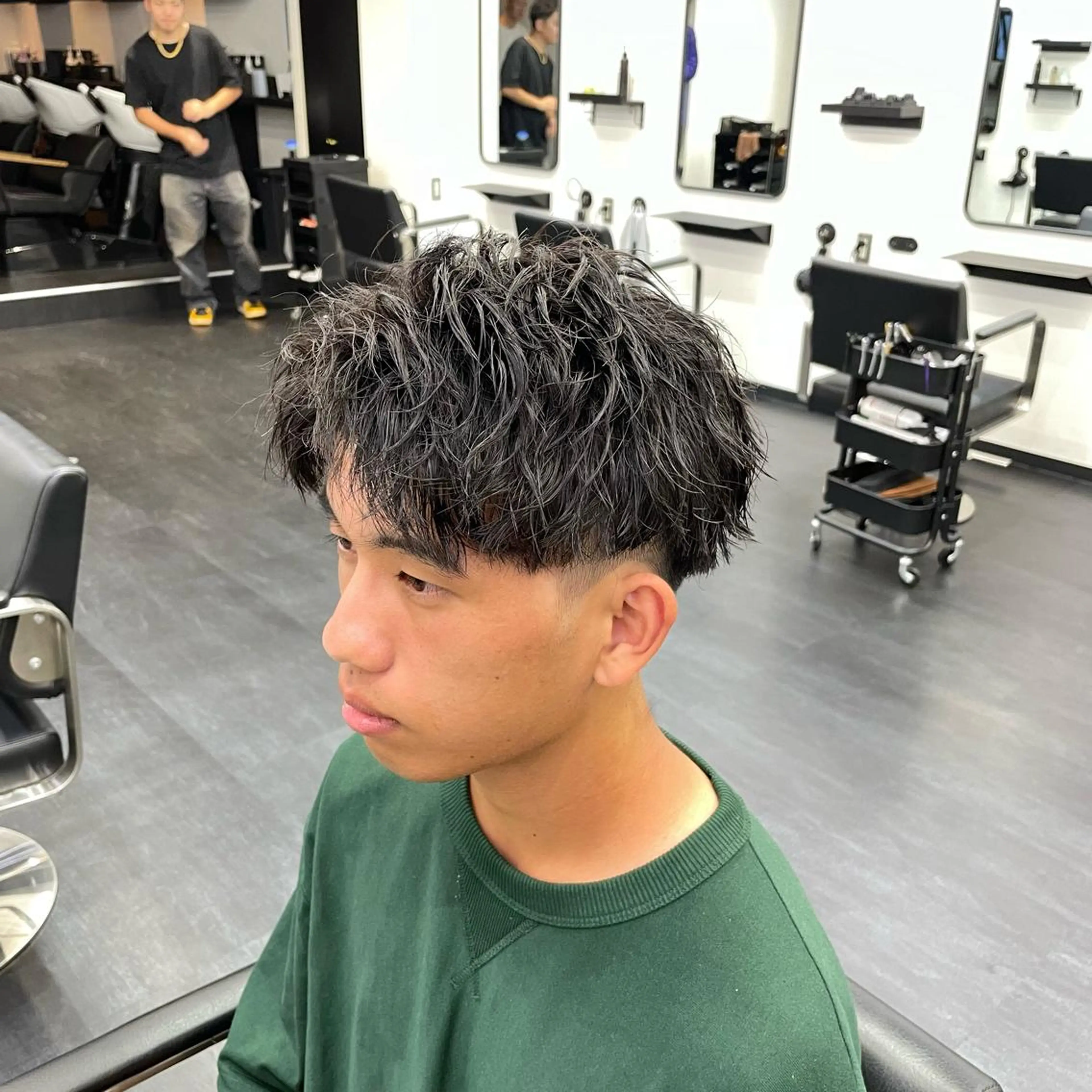 パーマ メンズ カット パーマ ✨ツイスパ特化✨鈴木 遼太のヘアスタイル