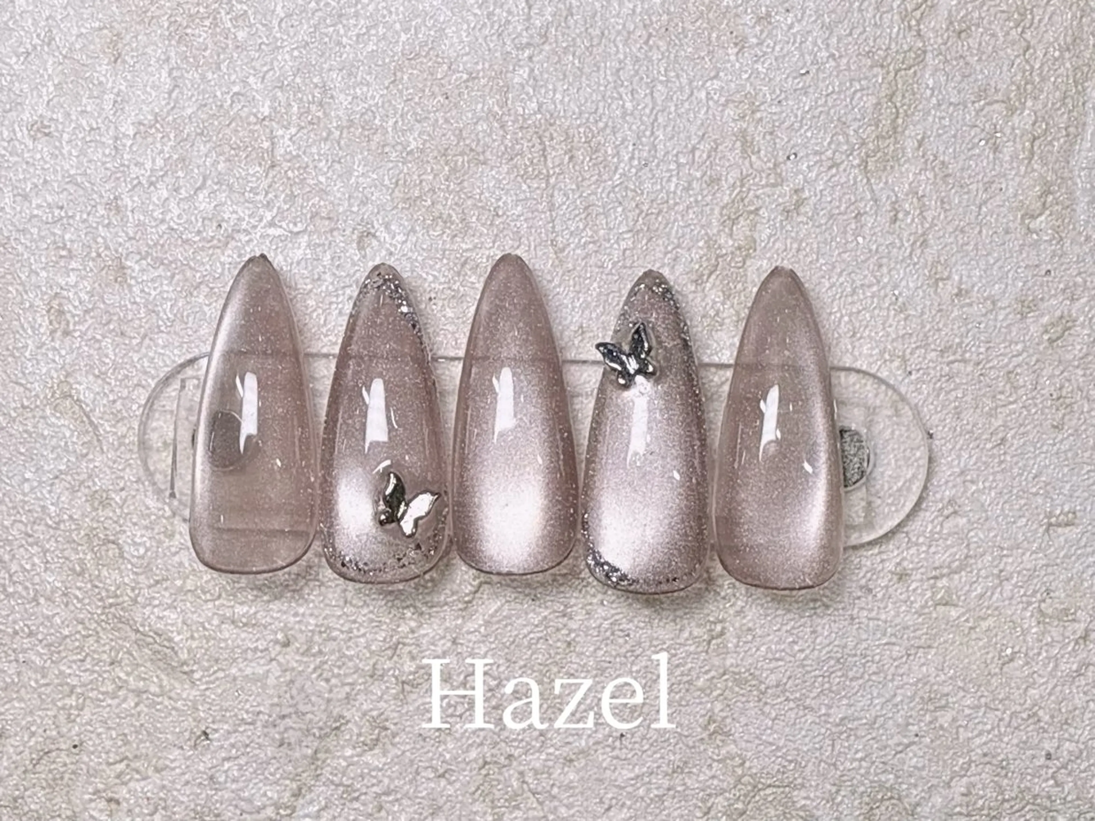 ネイル シンプルネイル 🤍Hazel ユイ 吉祥寺🤎のネイルデザイン