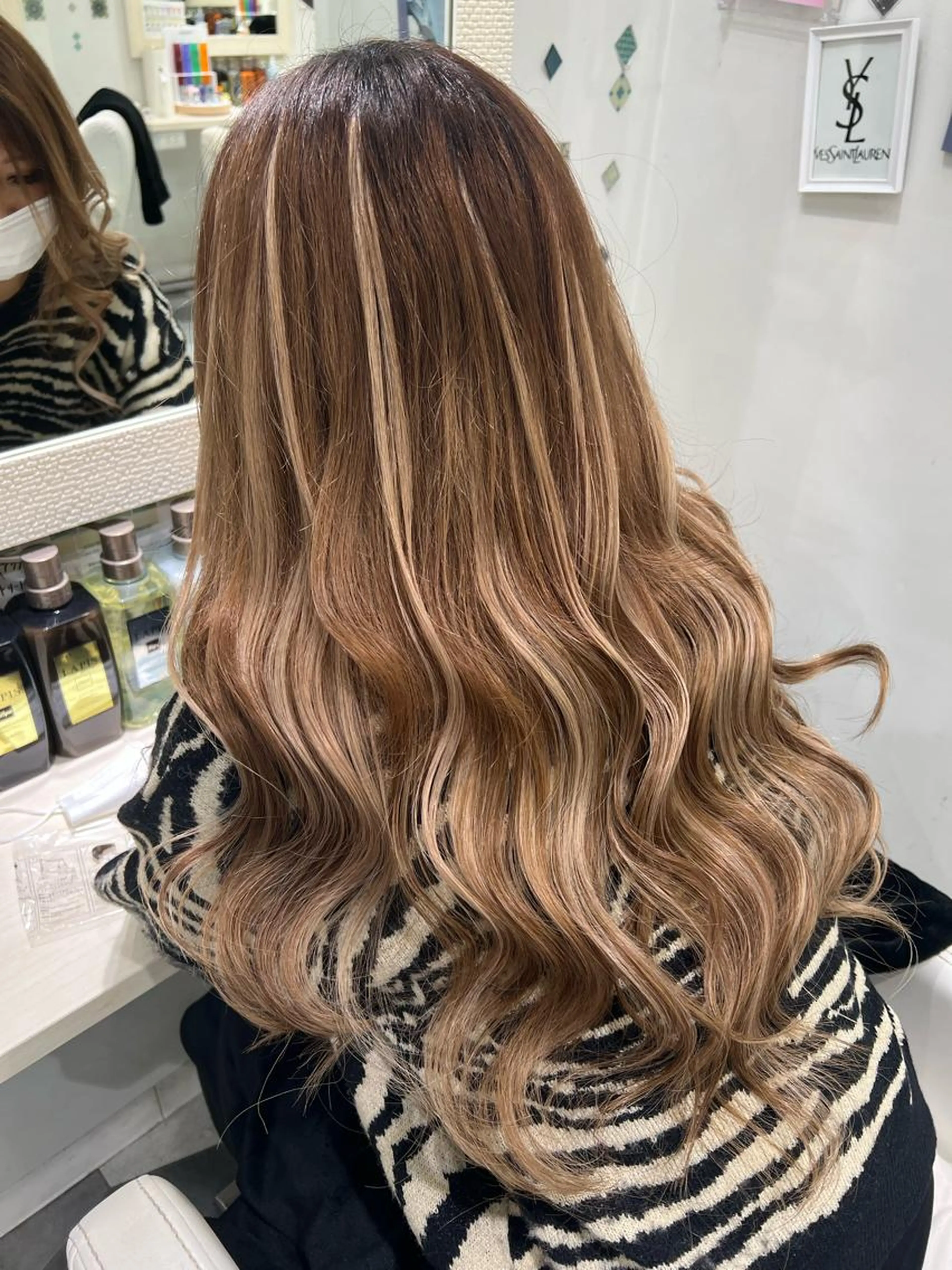 最高級シールエクステ 45cm 胸下ロング 40本の写真