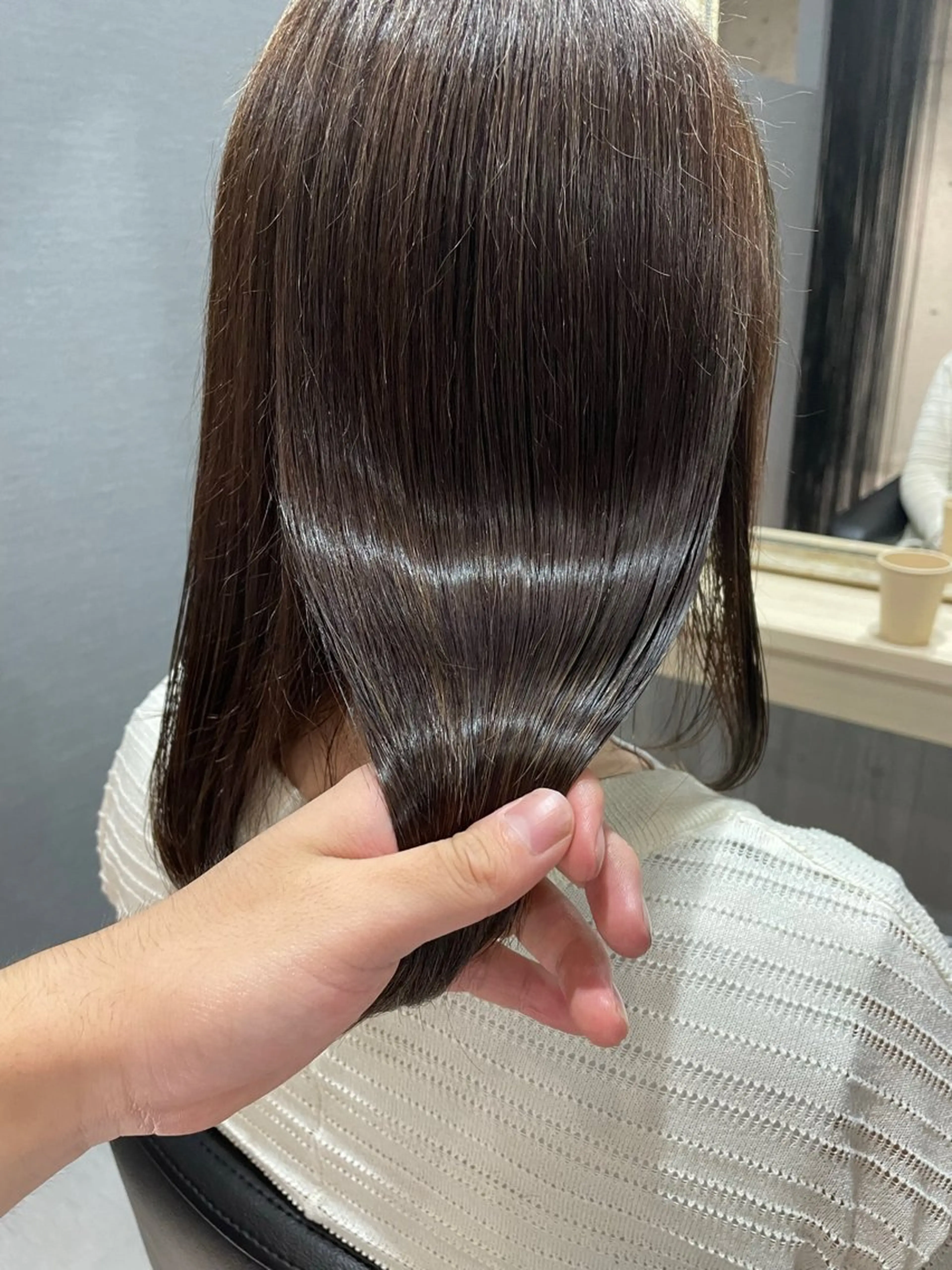 ミディアム ミディアムパーマ 縮毛矯正 トリートメント カット ヘアカラー トリートメント MAHORA所属・DAIKI ダイキのヘアスタイル