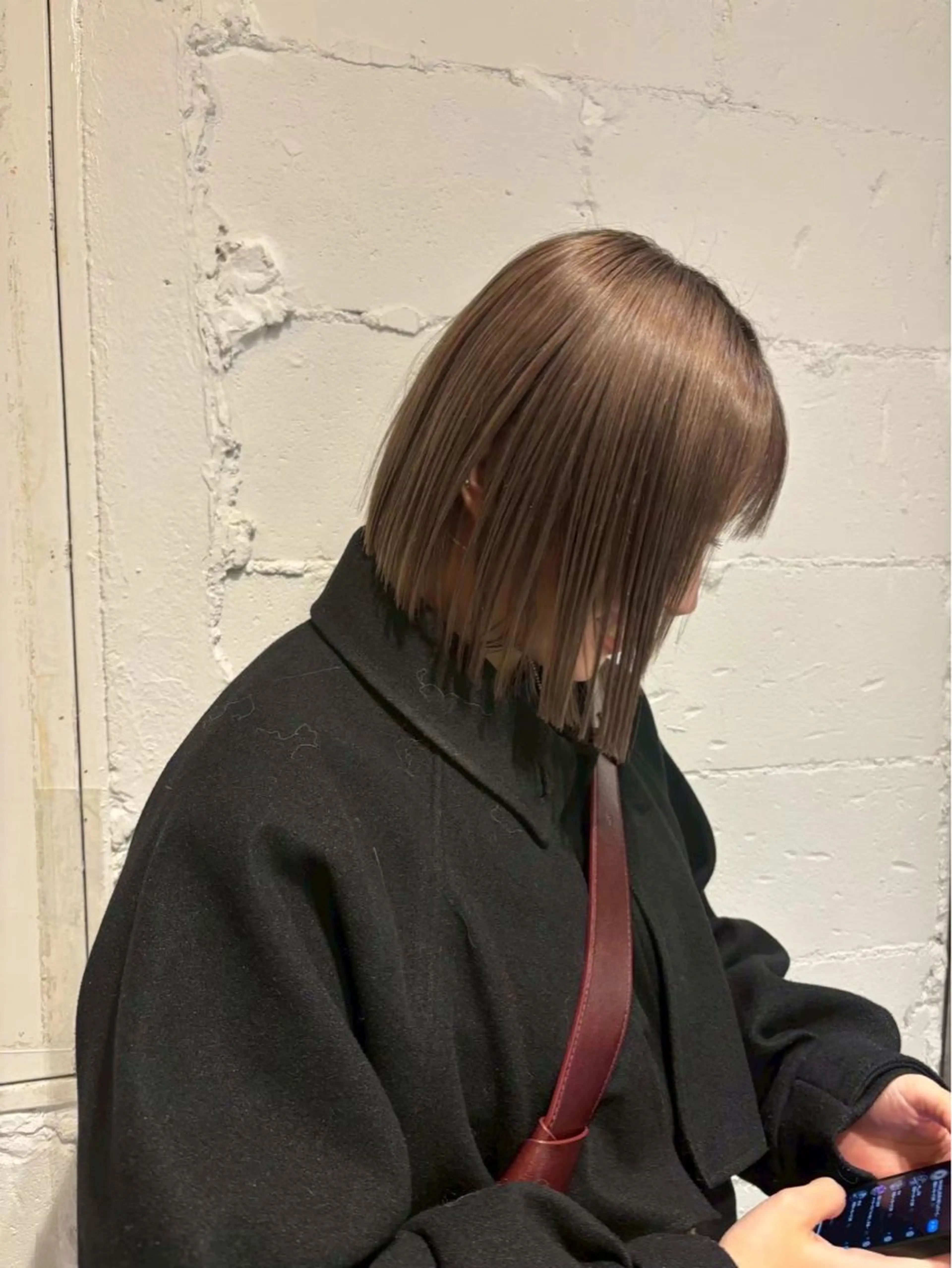 【ミニモ限定価格】カット+透明感カラー+艶トリートメント￥12,300→￥8600の写真