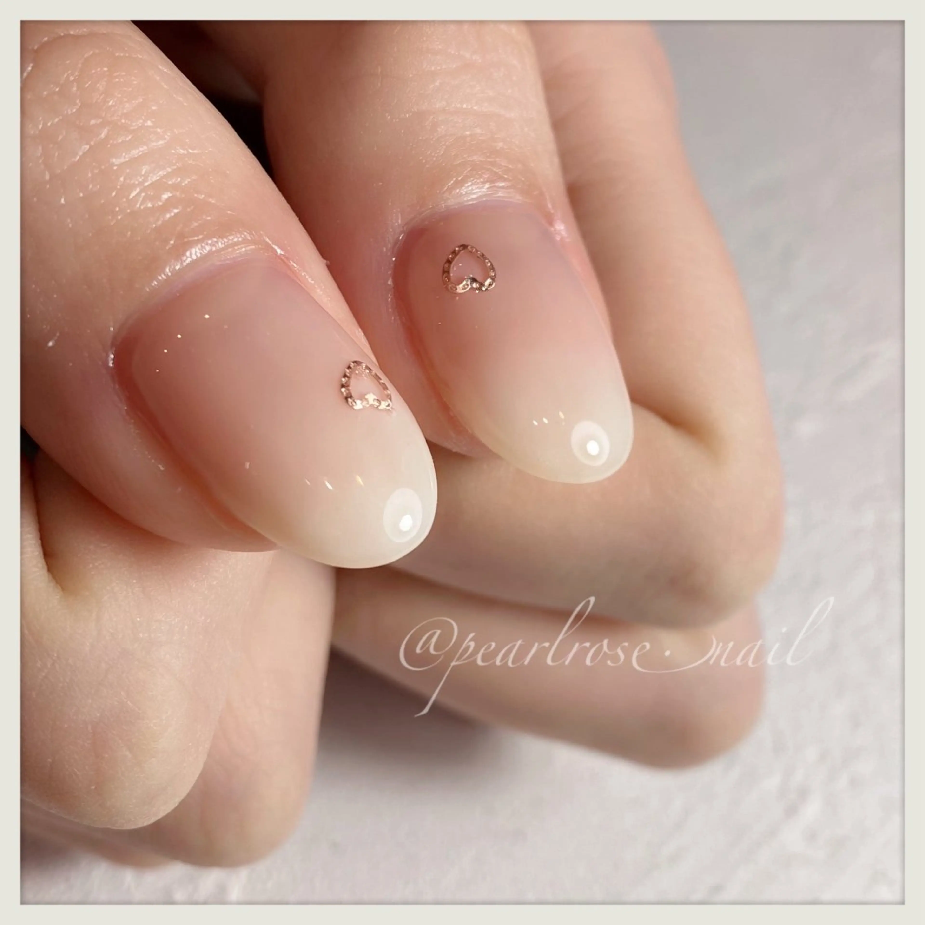 ネイル ハート バレンタイン ハンドネイル Pearl Rose所属・PEARL ROSE パールローズのその他イメージ