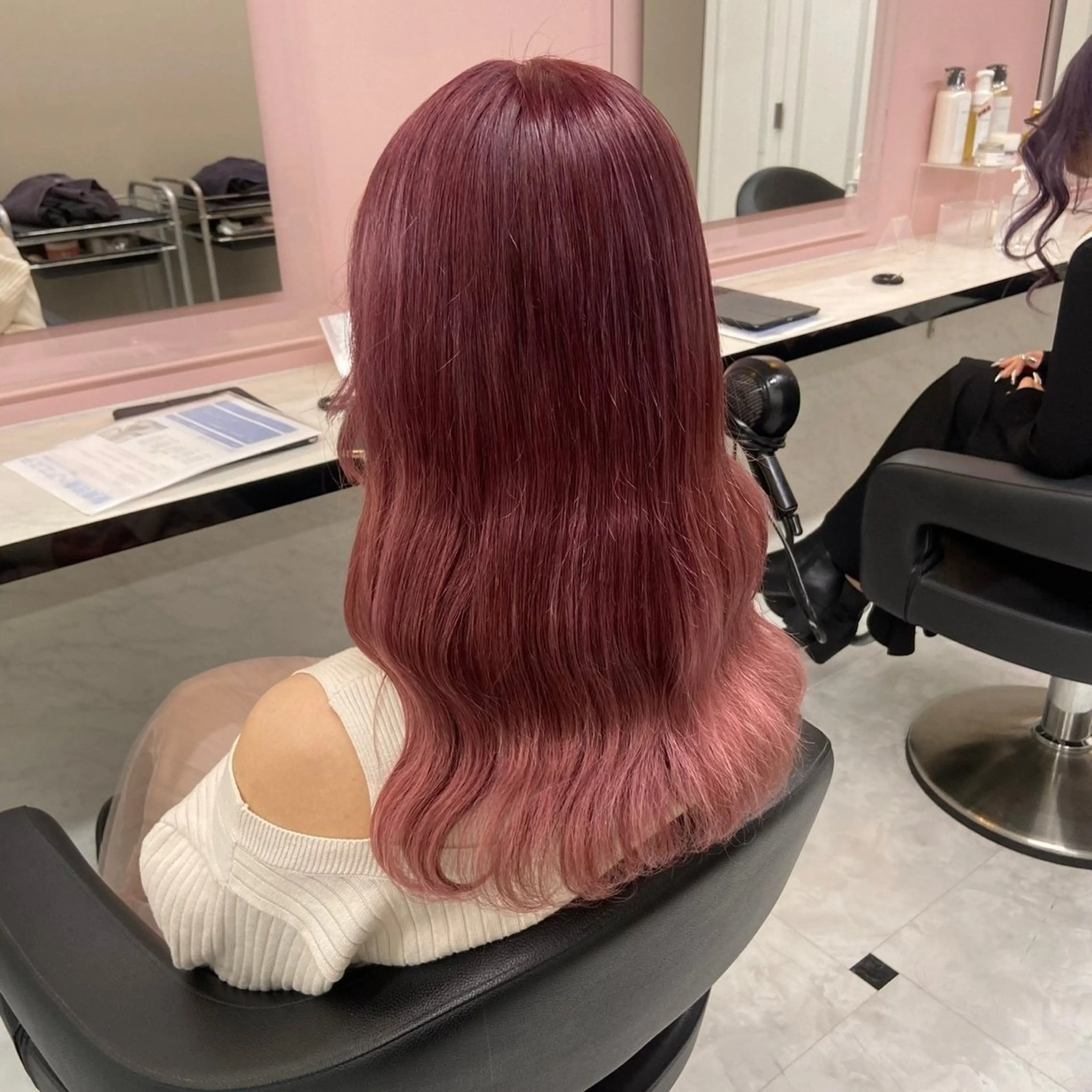 💕7月限定💕ブリーチなしダブルカラー✨➕3stepハホニコトリートメント🧴‎🫧の写真