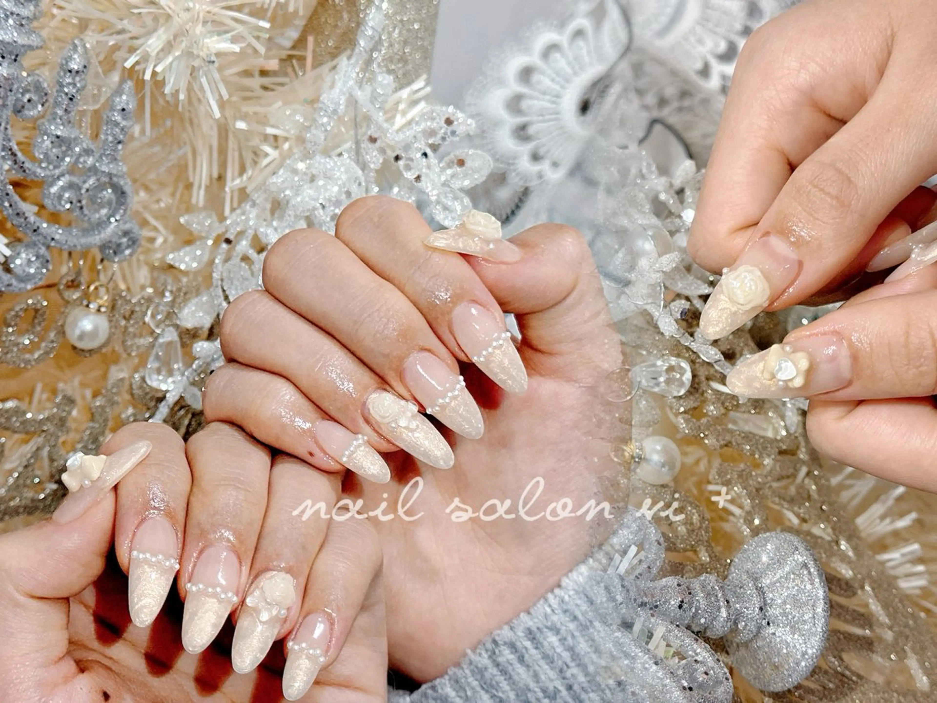 ネイル ハンドネイル ✨Nailsalon Vi+✨のネイルデザイン