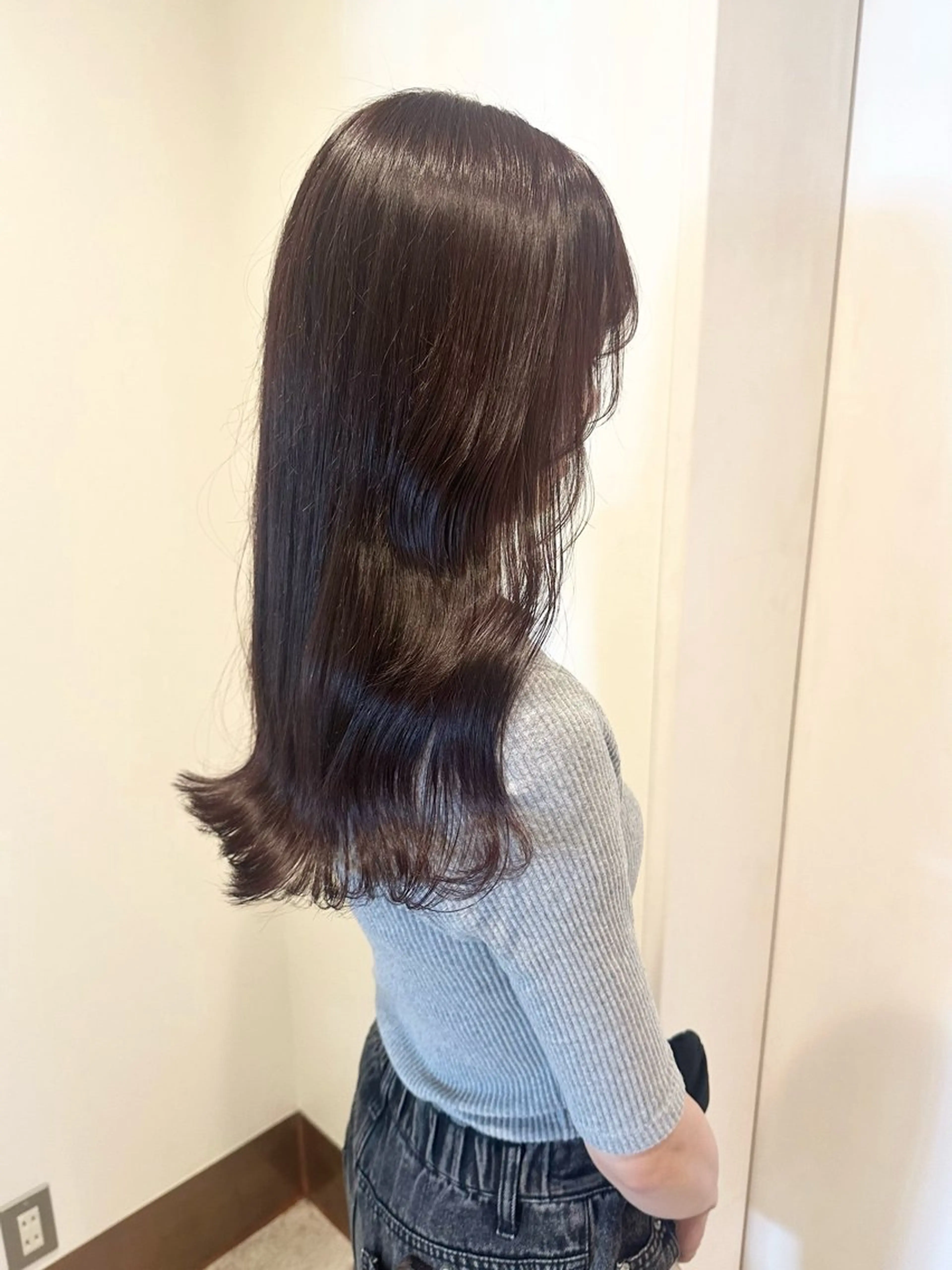 ロング カラー ヘアアレンジ ヘアカラー トリートメント himawari♡ 柔らかいカラーのヘアスタイル