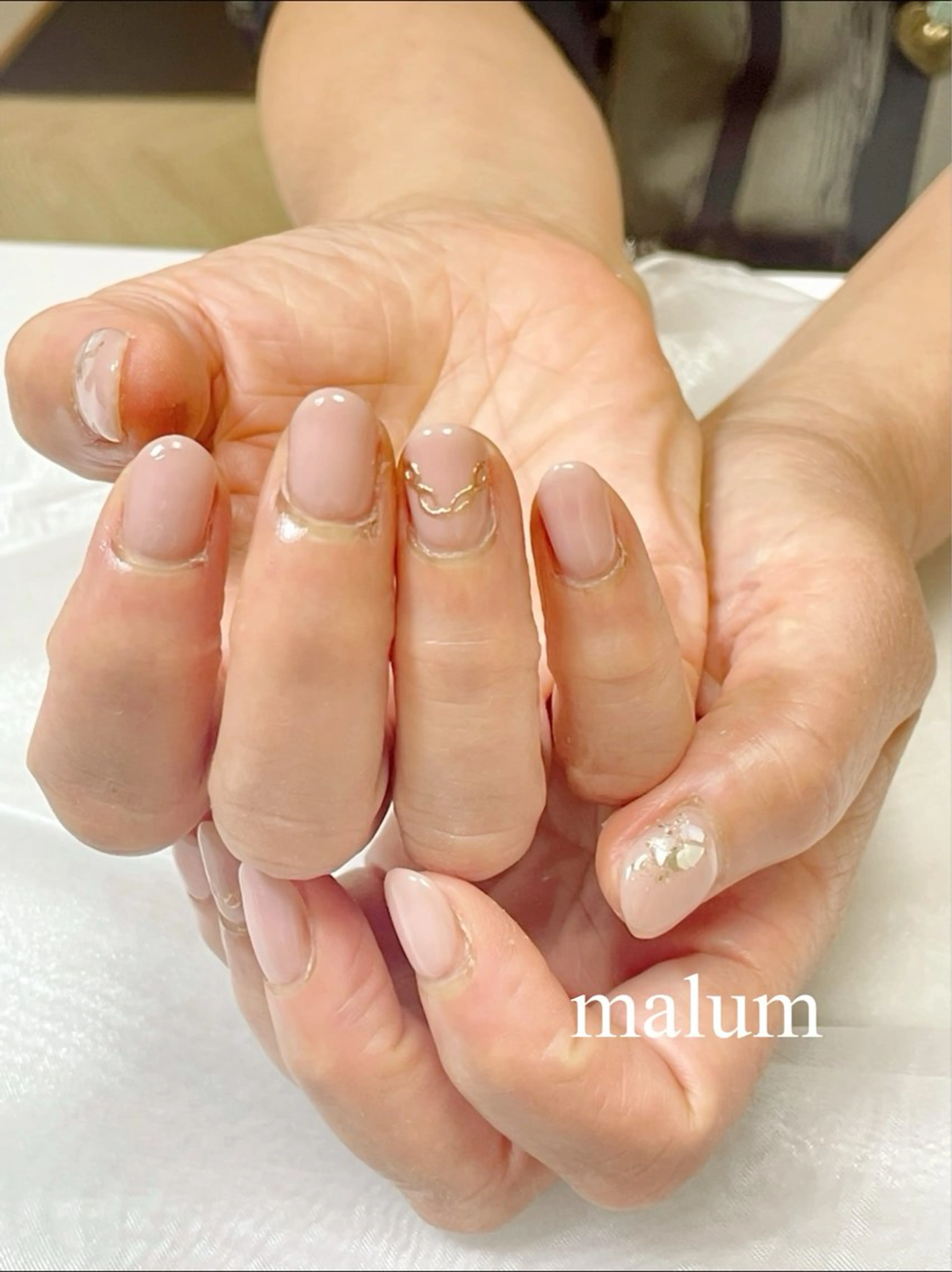 ネイル ハンドネイル malum nailのネイルデザイン
