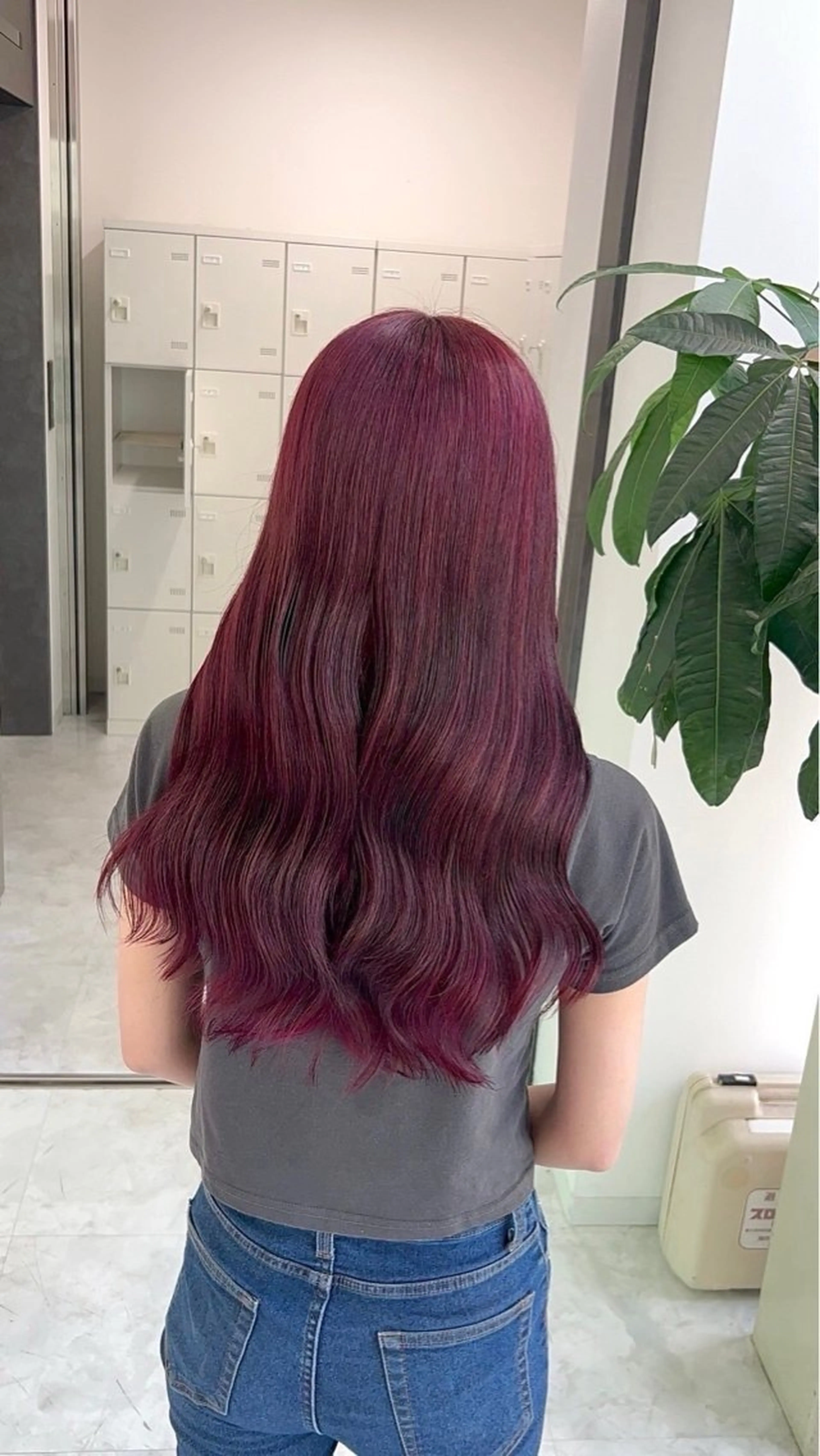 ロング 髪質改善 トリートメント お洒落暖色 🍒AOI🍒のヘアスタイル