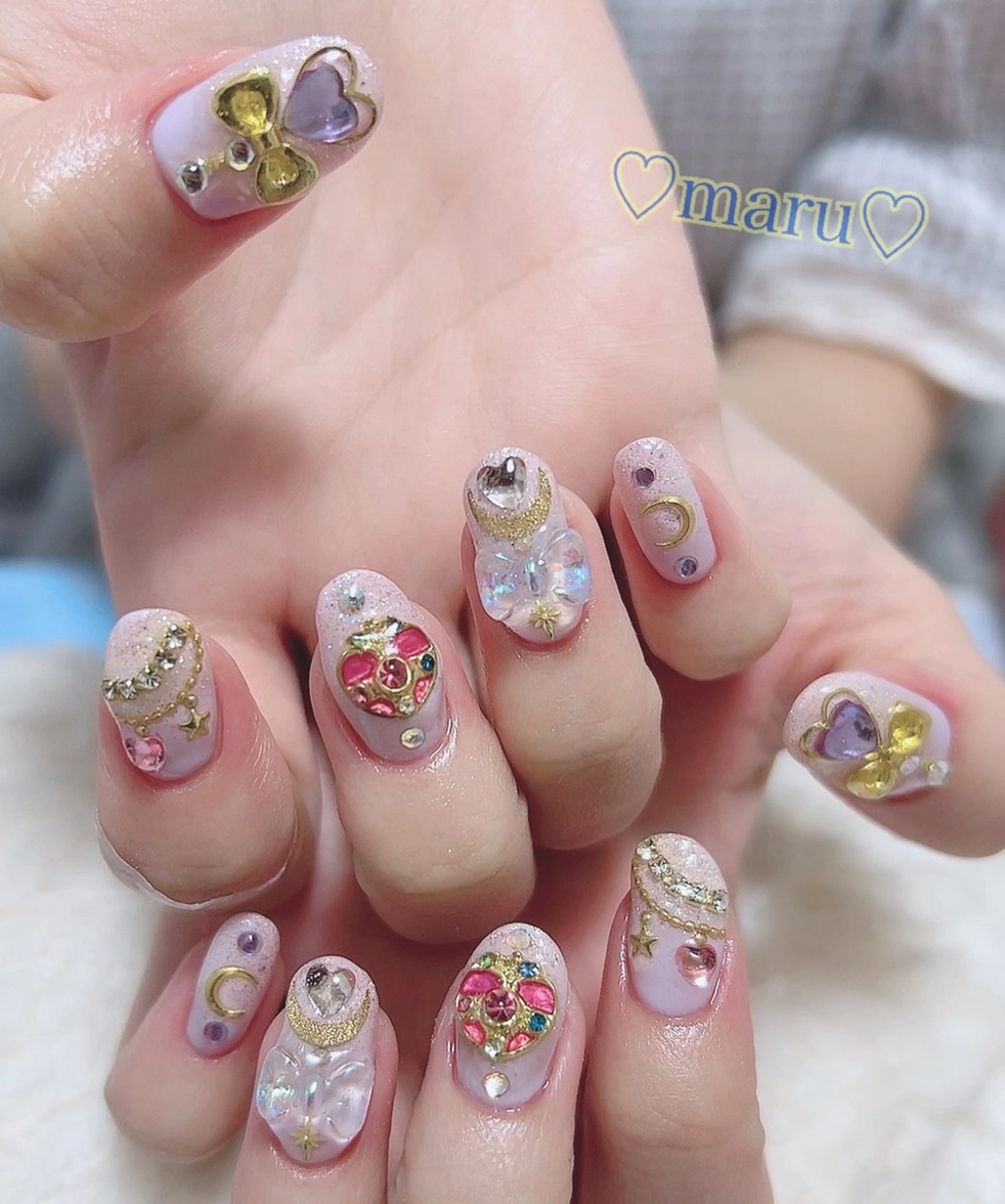 ネイル ハンドネイル フットネイル まるみ♡8/25- 31お休み🙇‍♀️のネイルデザイン