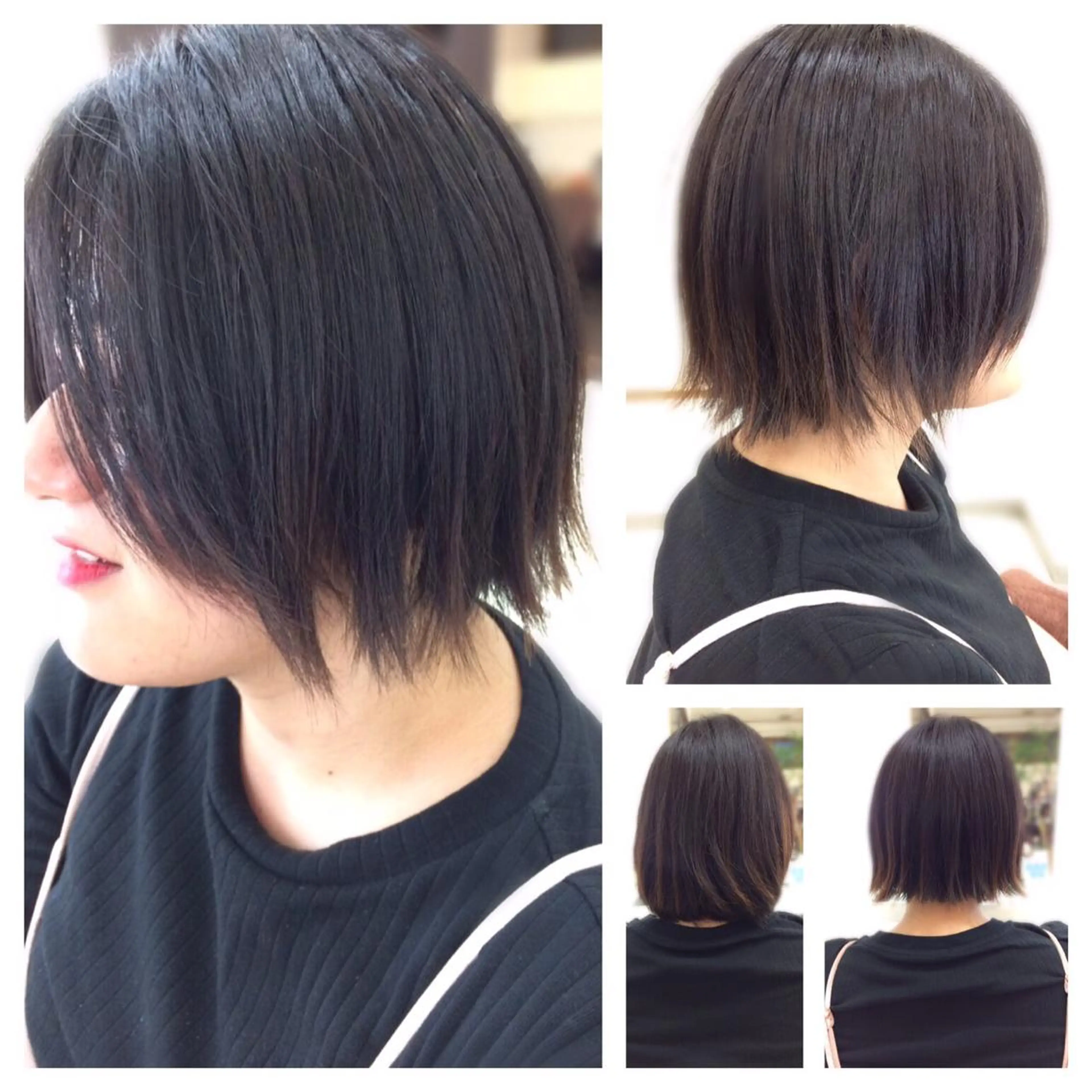 ショート ショートボブ ボブ ショートヘア いけだ ゆうのヘアスタイル