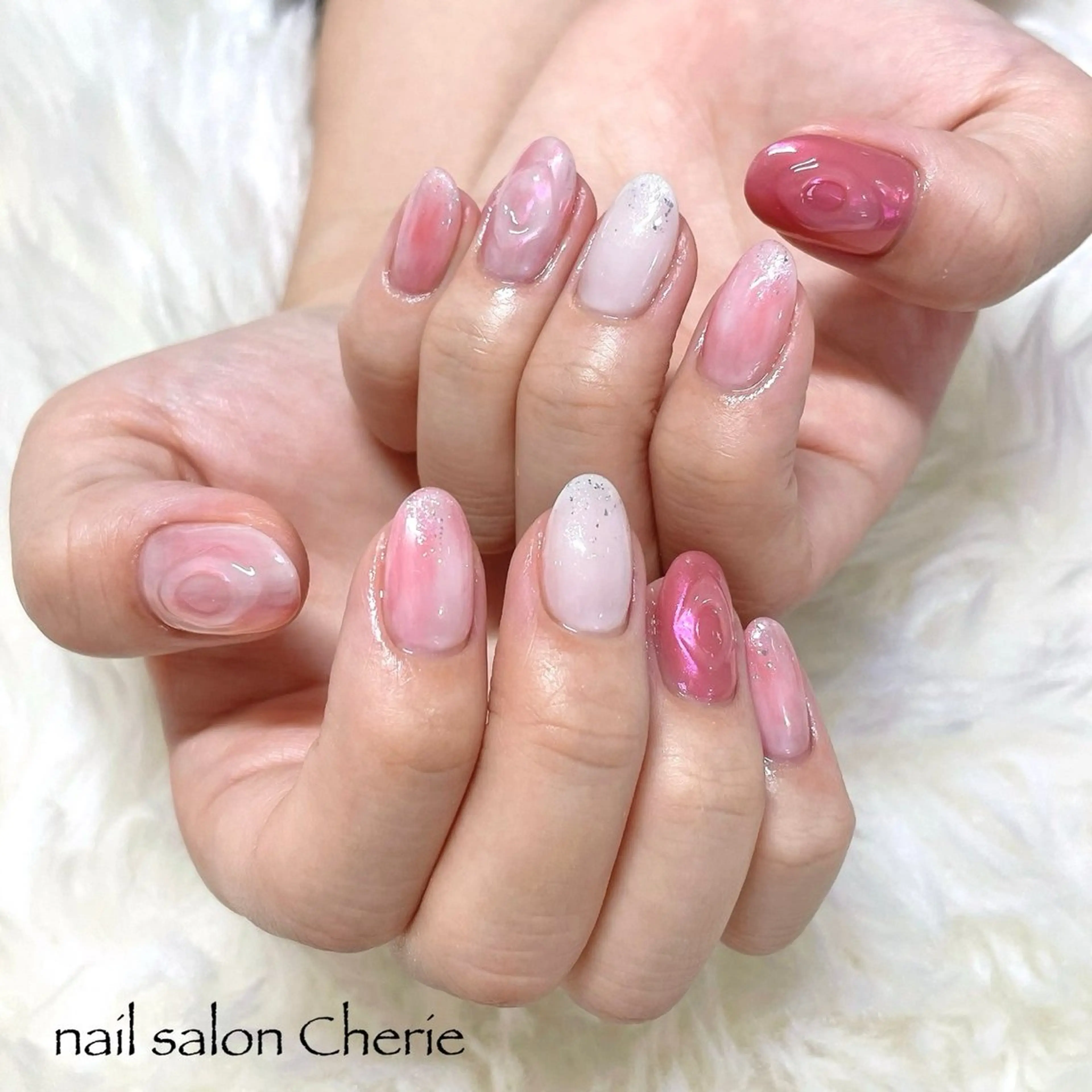 ネイル ハンドネイル nail salon Cherie ネイルサロン シェリー所属・nail salon Cherieのネイルデザイン