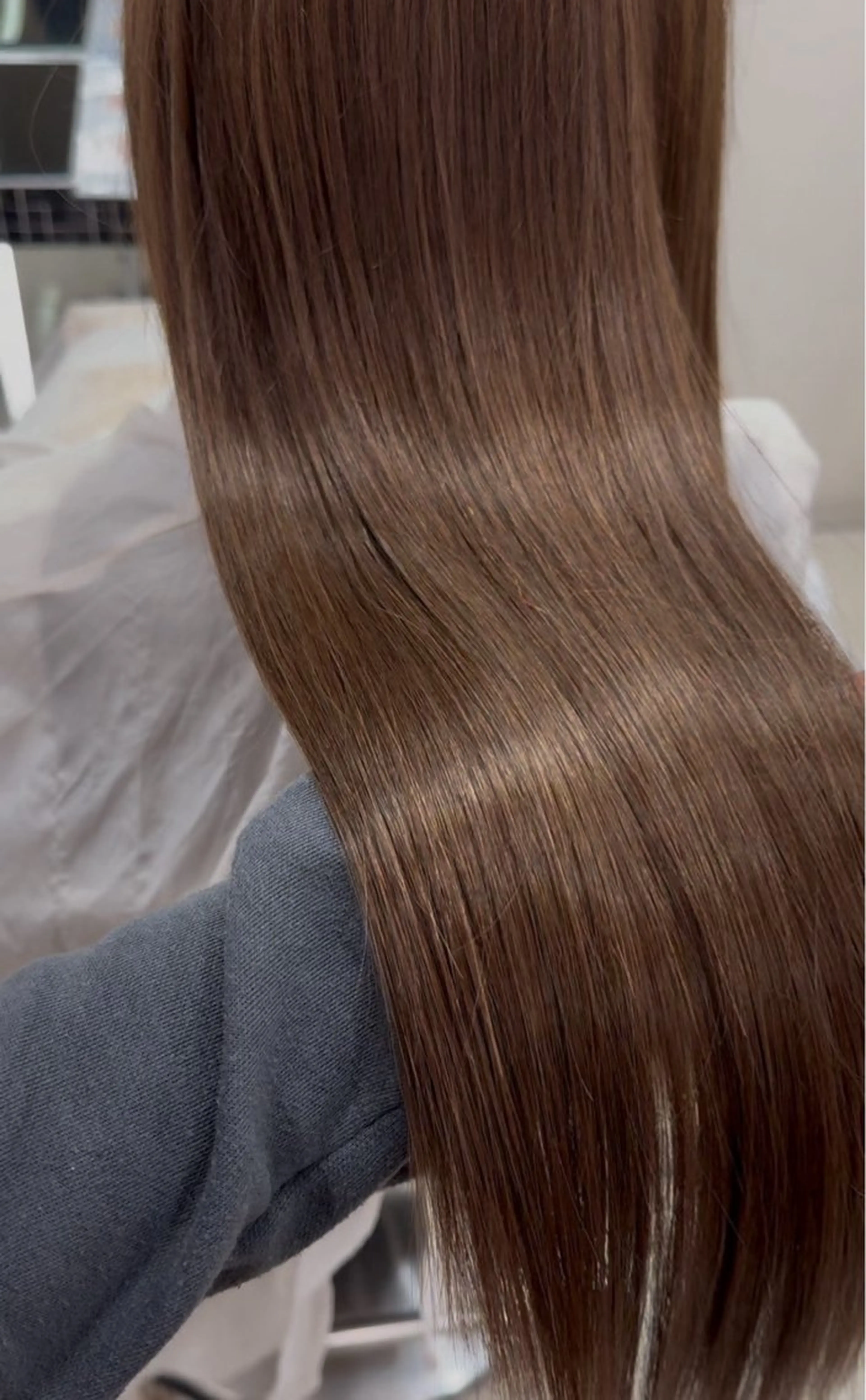 ロング ヘアアレンジ シールエクステ エクステ カット ヘアカラー エクステ ヘアセット エクステ🎀艶カラー ✨しぇる🌙のヘアスタイル
