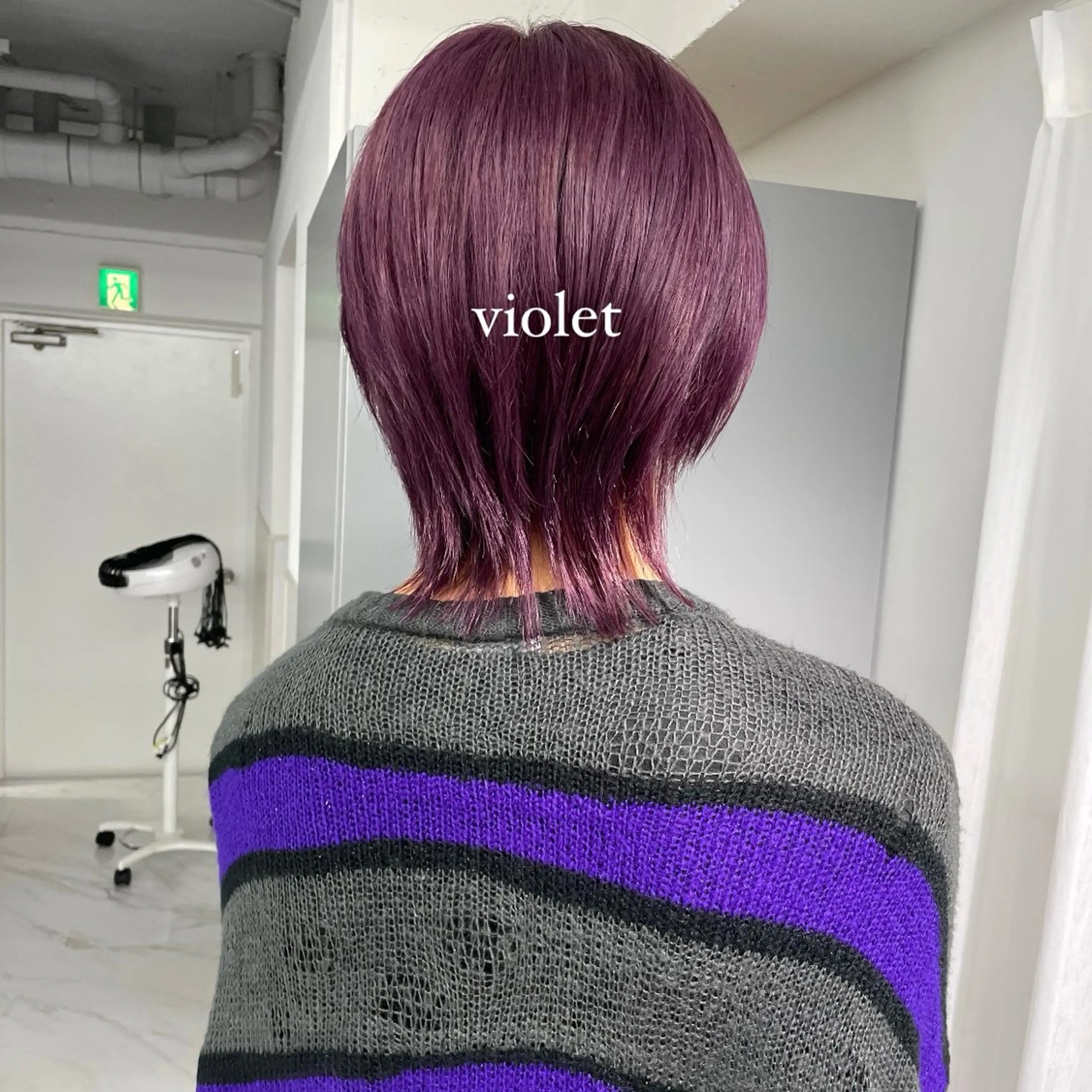 ショート カラー ヘアカラー ハイトーン/ボブ /HBL/AYUNAのヘアスタイル