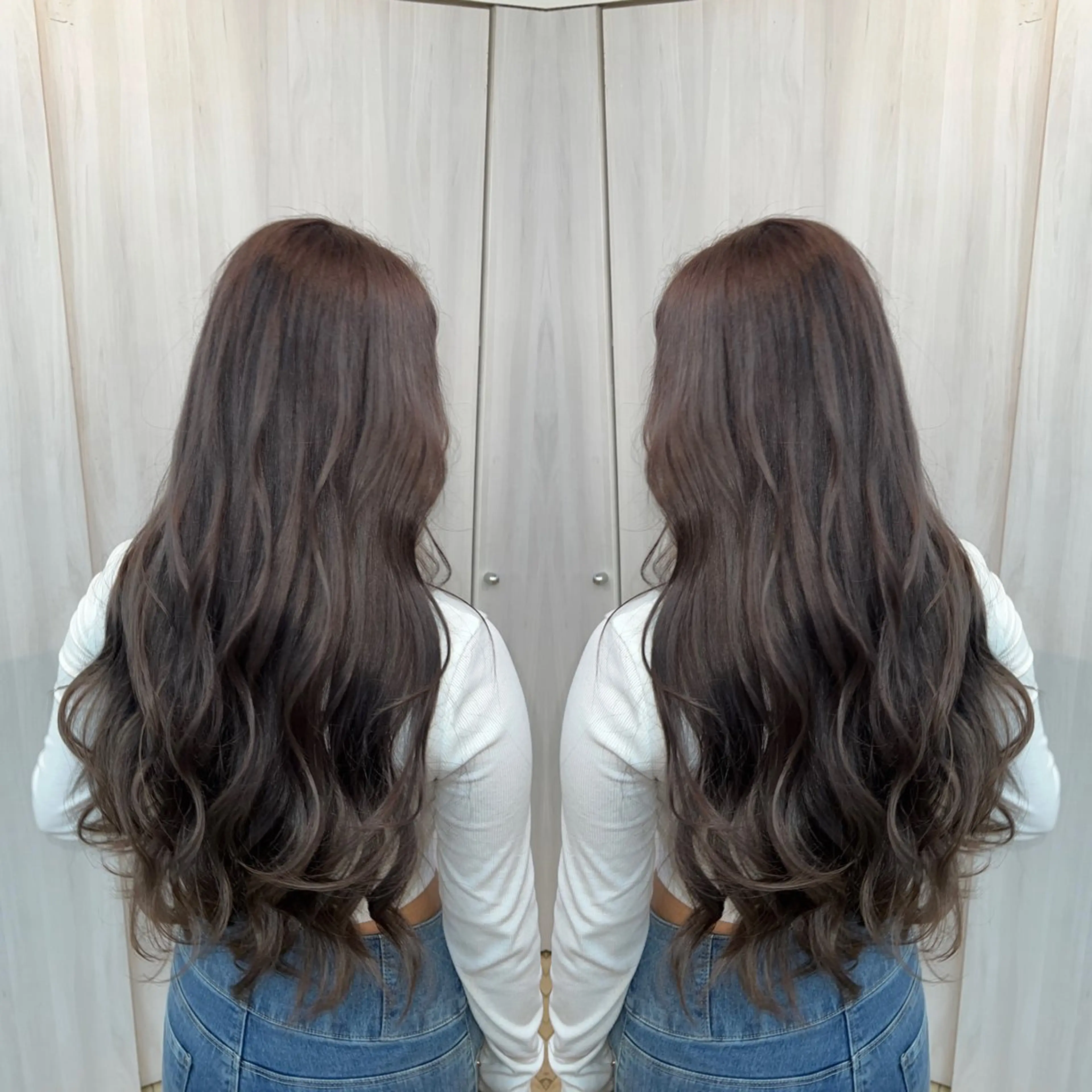 ロング カラー レイヤー/ボブ/ ミニボブ/AOIのヘアスタイル