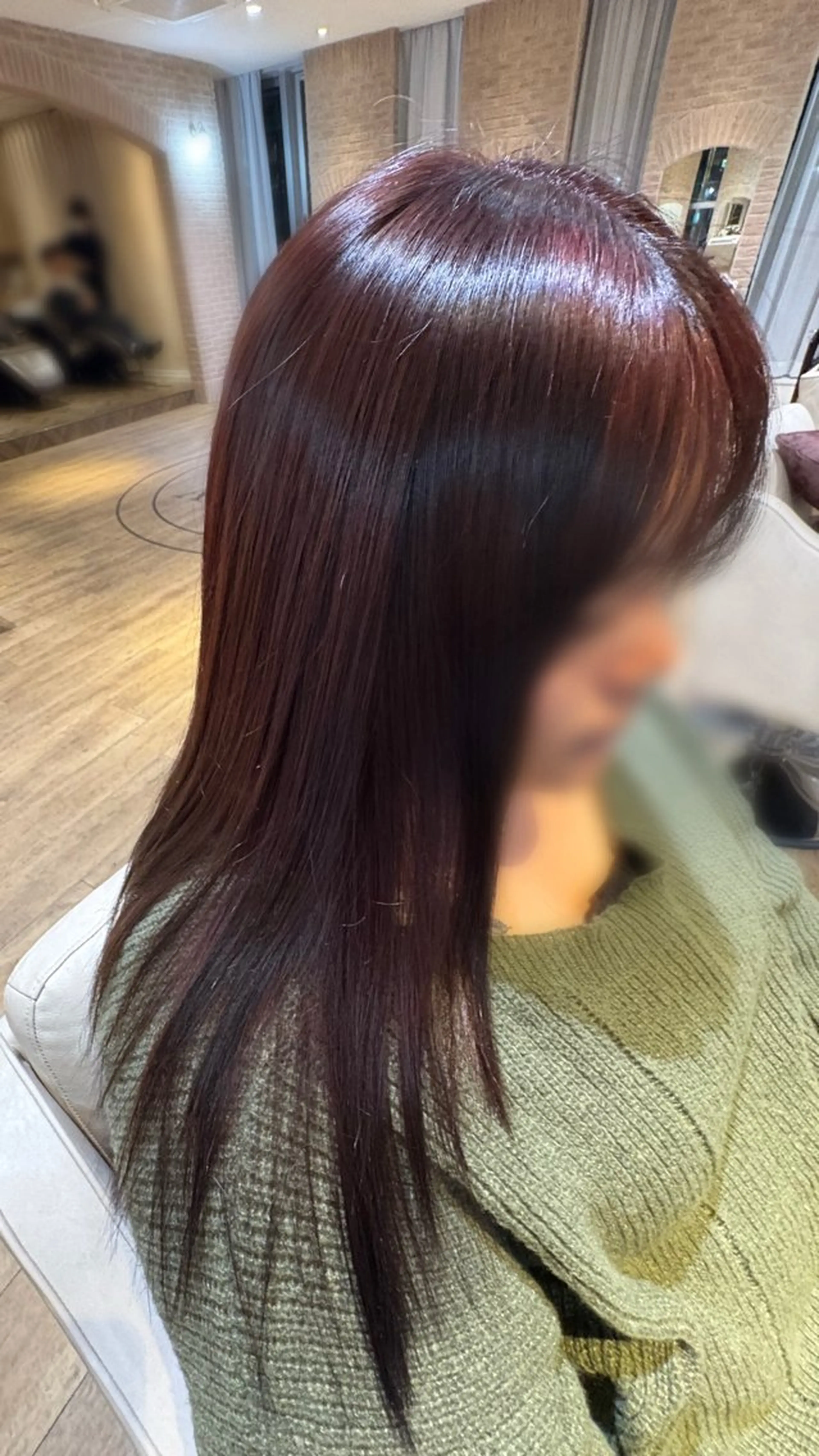 ロング カラー ACRO 梅田所属・年越し前‼️モデル様 募集中🙌🏻うちまのヘアスタイル