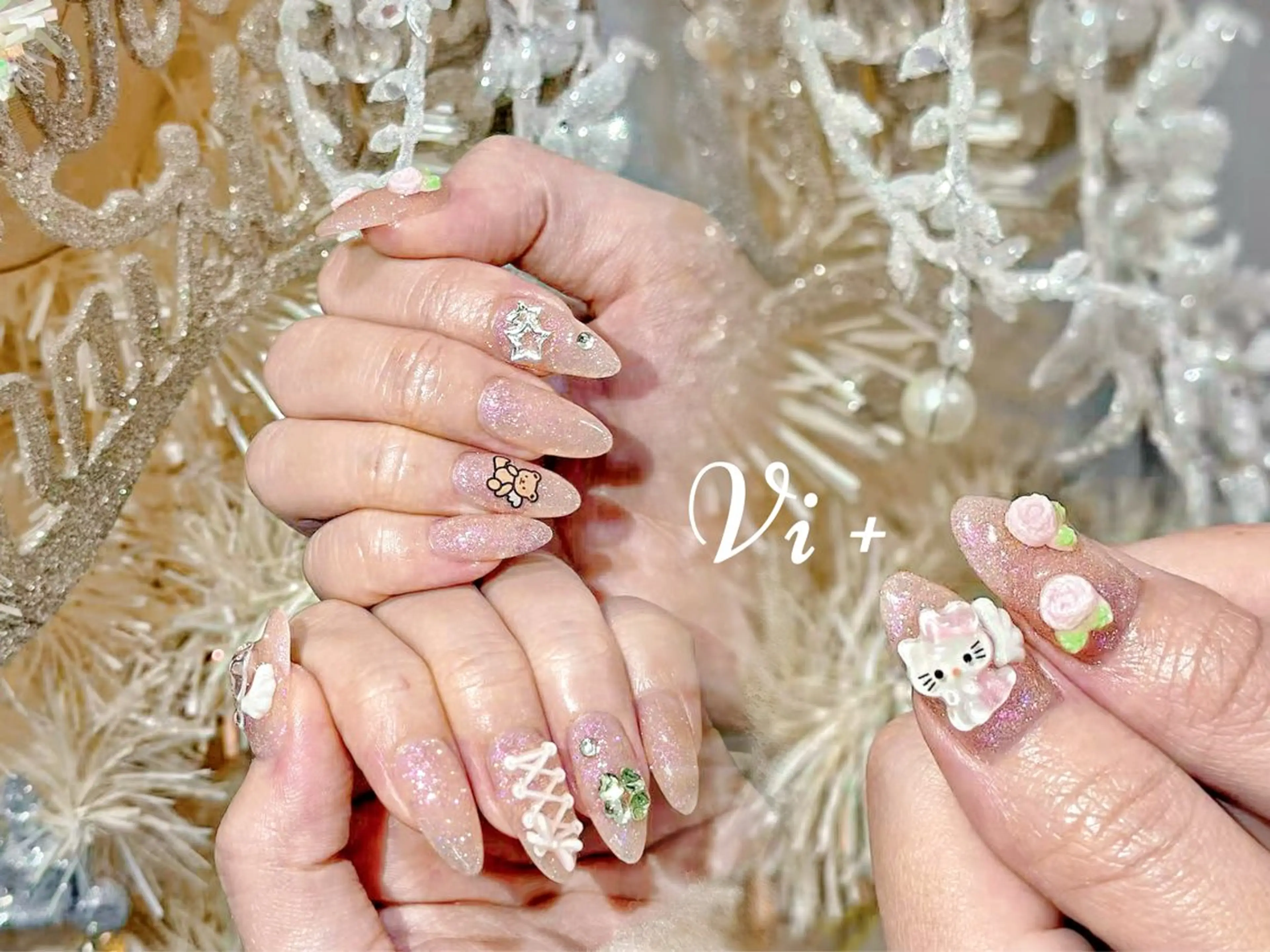 ネイル ハンドネイル ✨Nailsalon Vi+✨のネイルデザイン