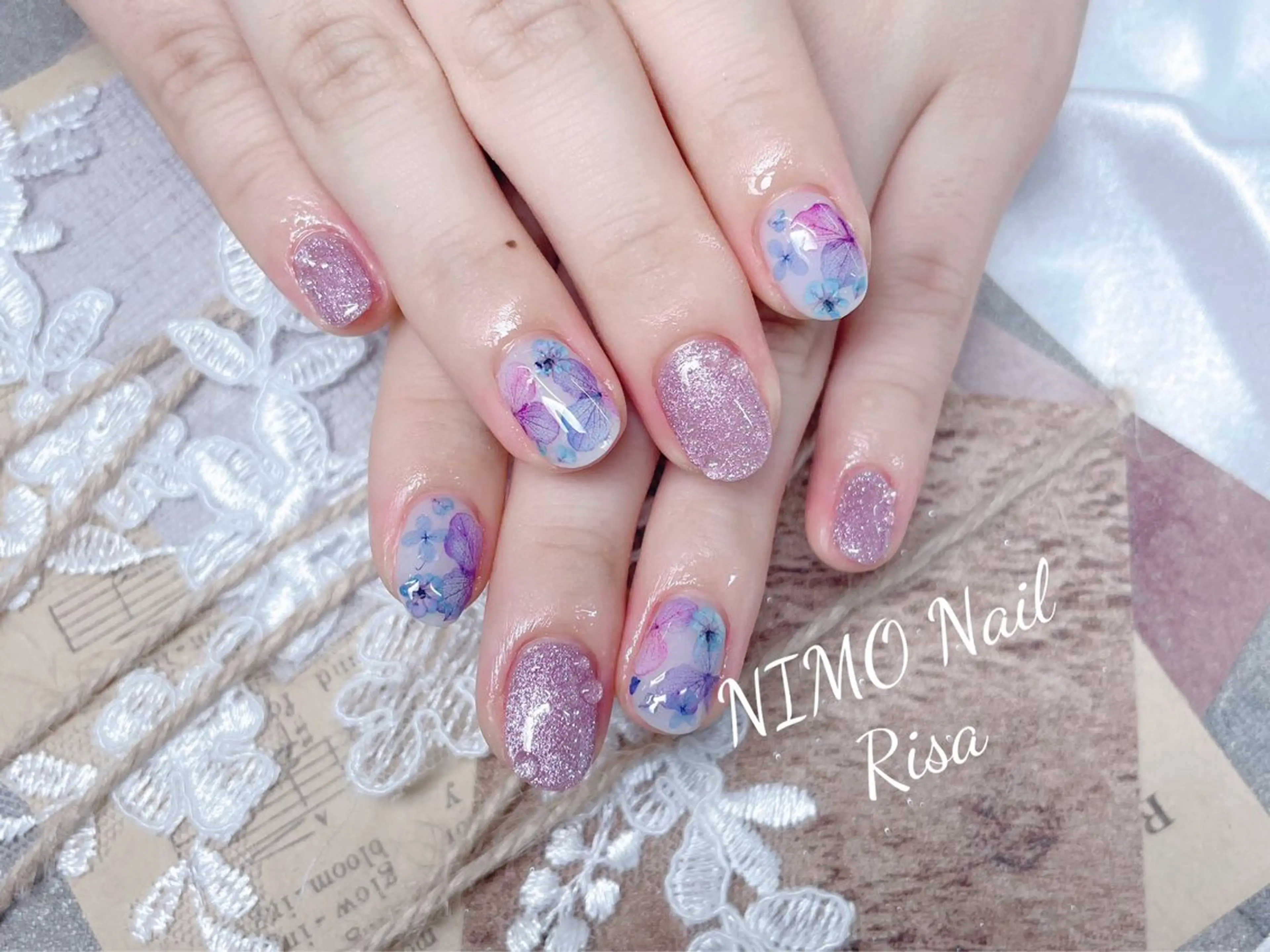ネイル ハンドネイル RI SA☀️ リサのネイルデザイン