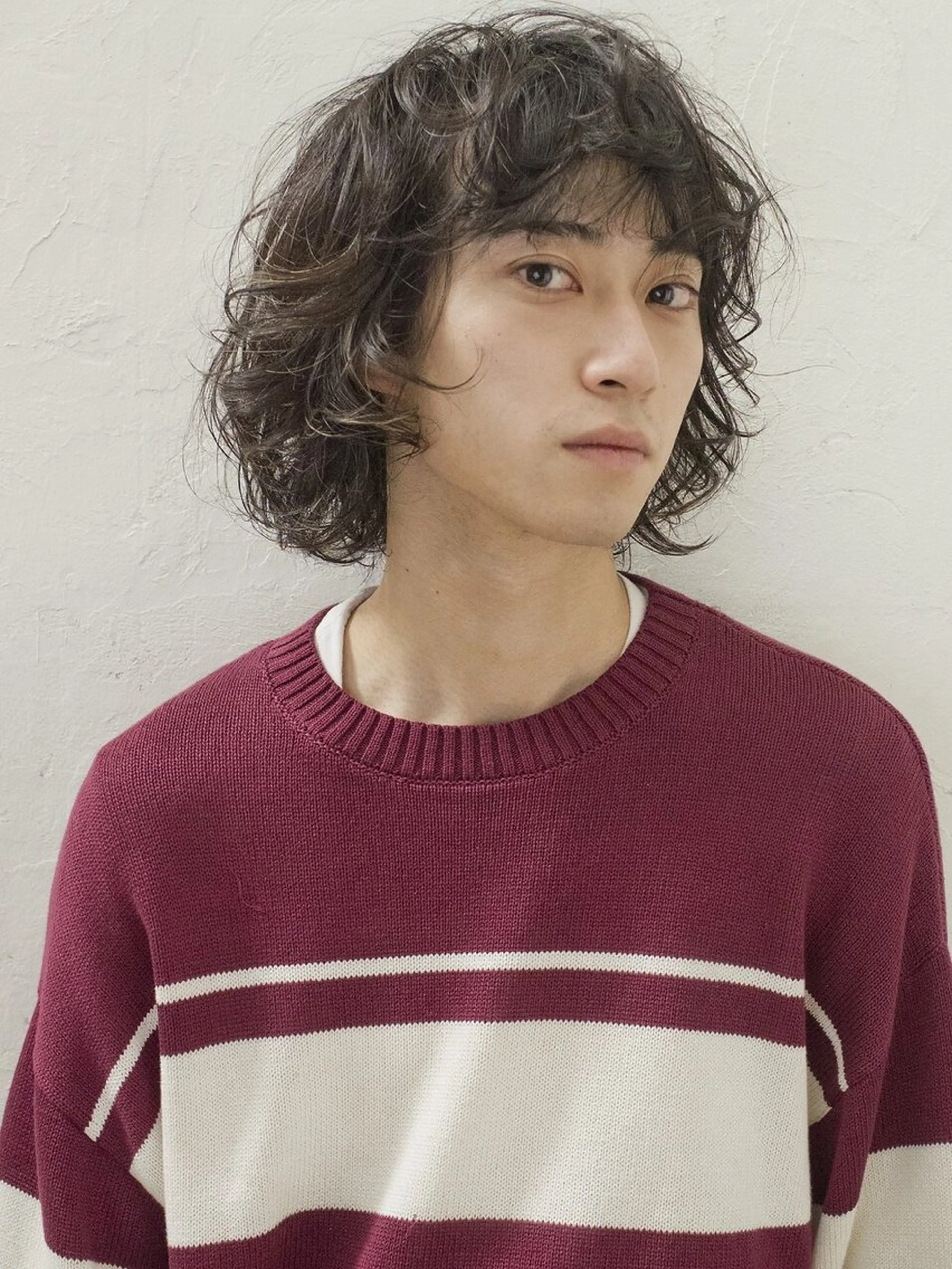 パーマ メンズ メンズショート/レデ ィースボブ サハシのヘアスタイル