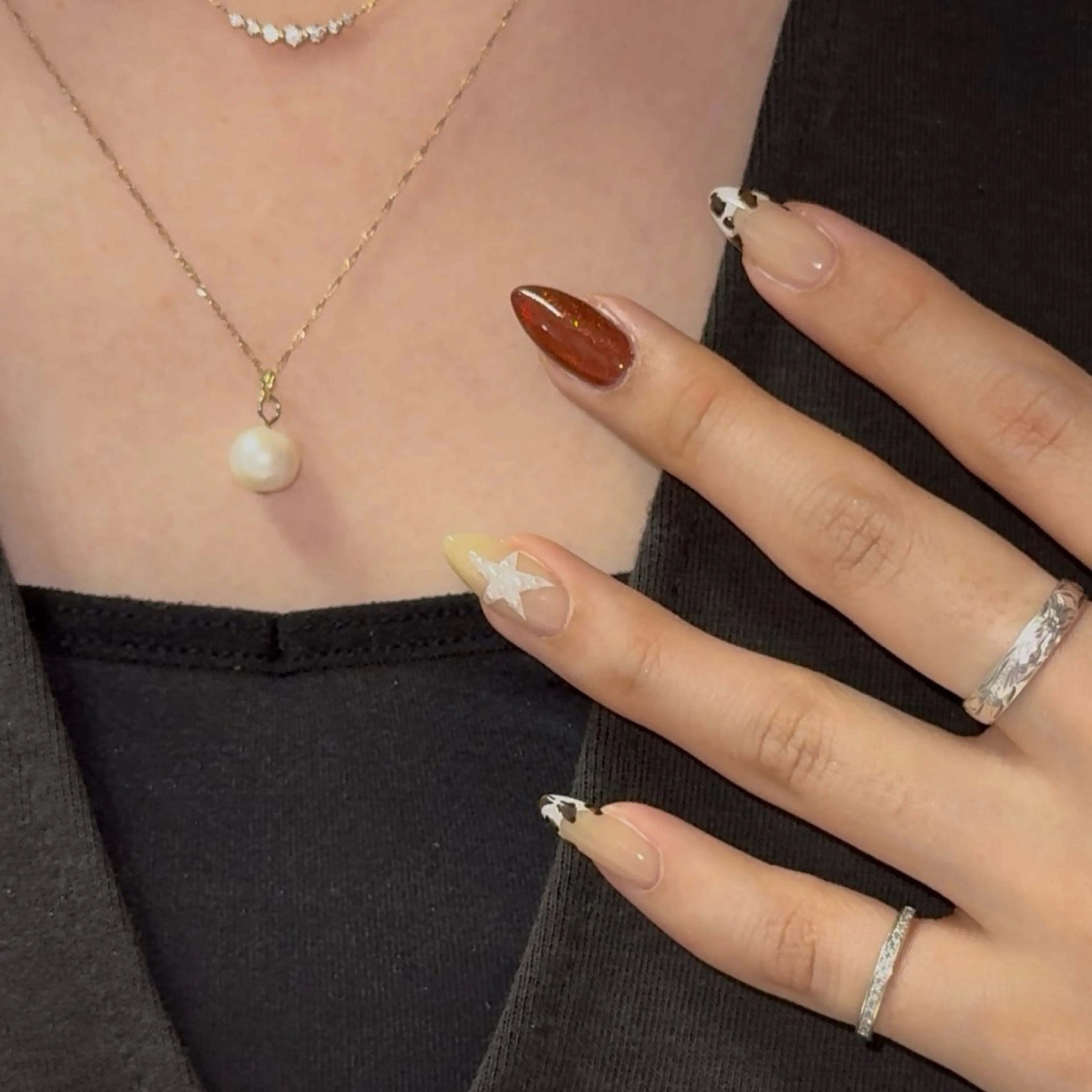 ネイル ハンドネイル Sarina ⋆⭒˚のネイルデザイン