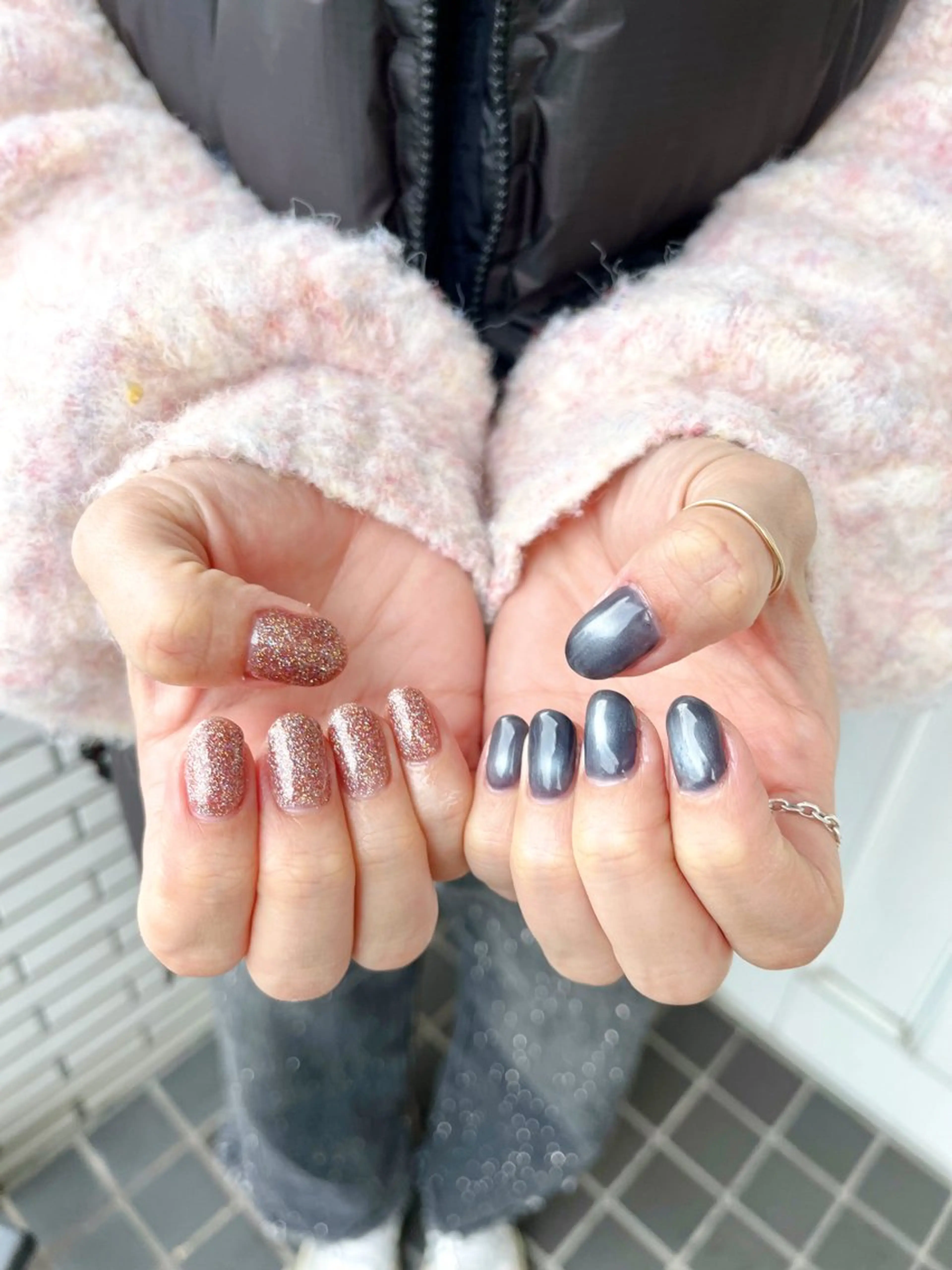 ネイル フラッシュネイル ワンカラーネイル JUNNAIL ゆあのネイルデザイン