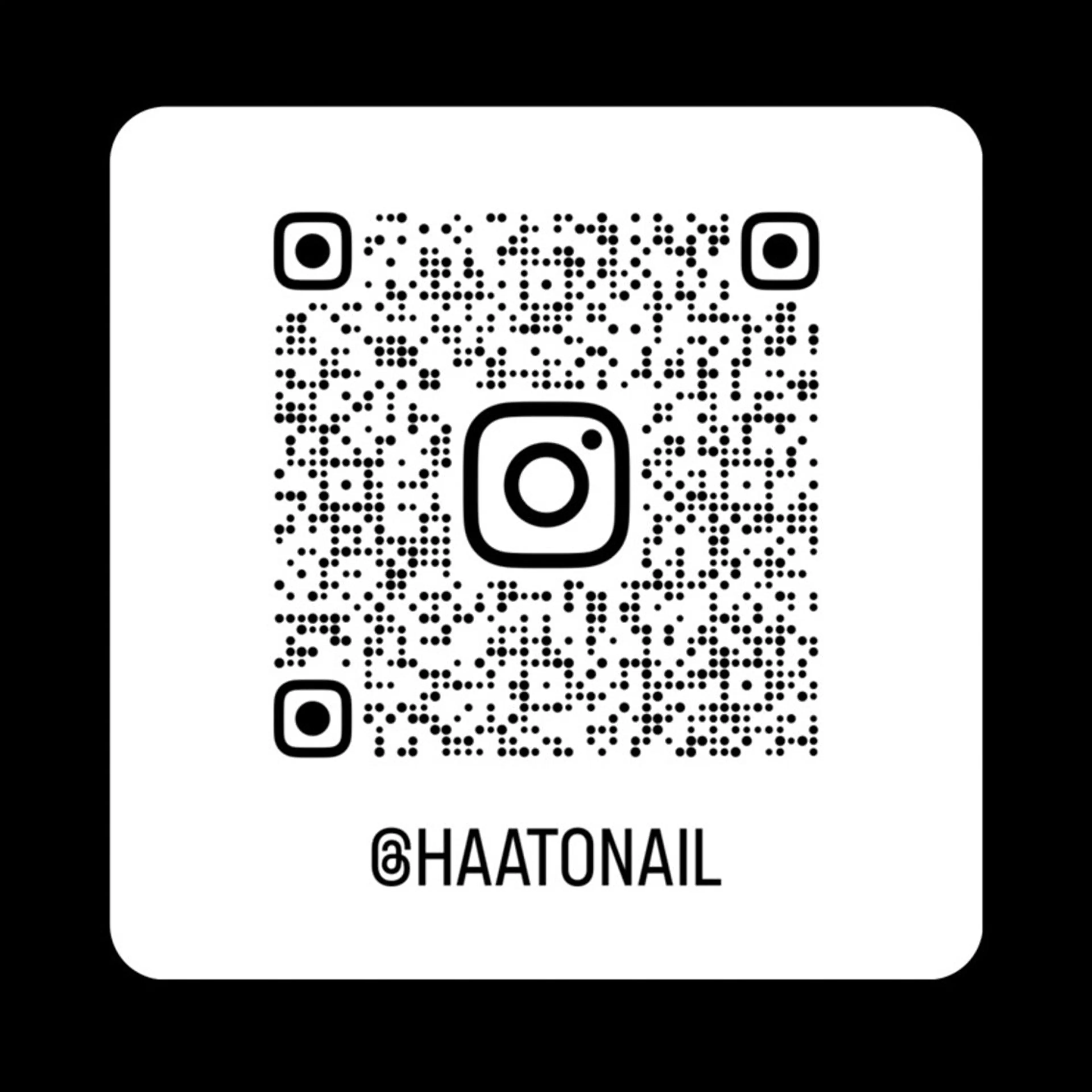 ネイル ハンドネイル Noir Haatoのネイルデザイン