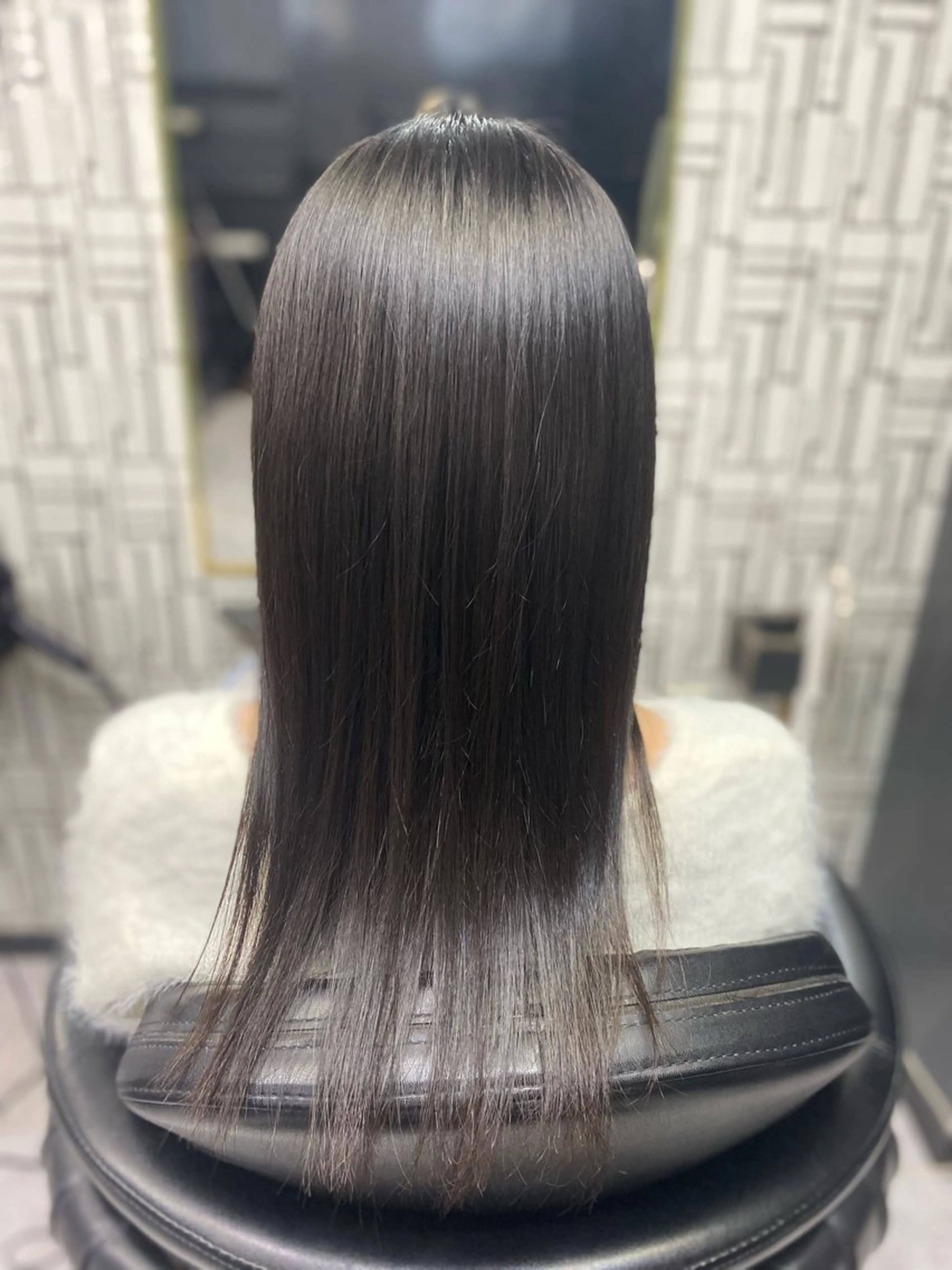 ロング カット 縮毛矯正 池田 亮雅のヘアスタイル