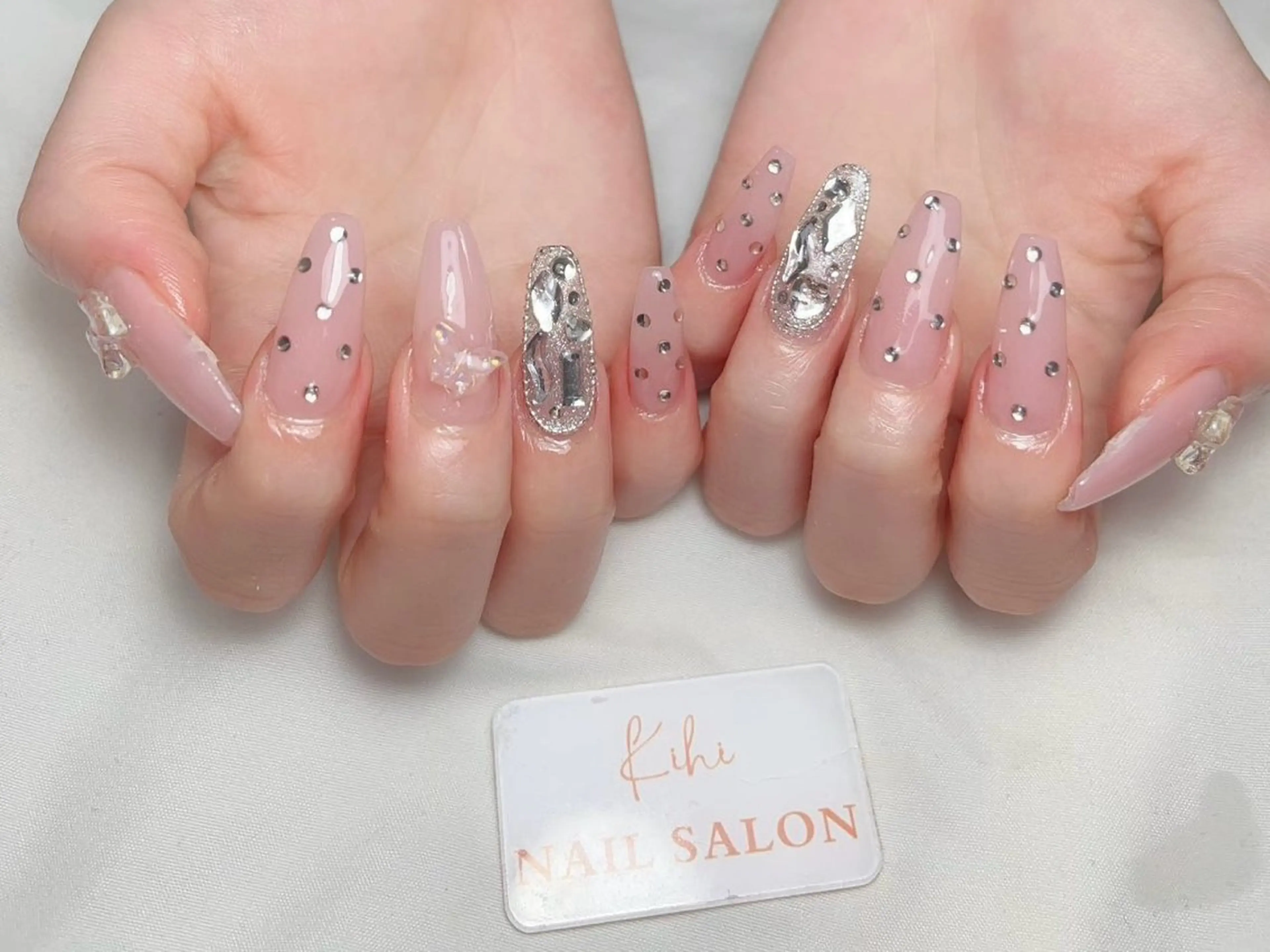 ネイル アートネイル フレンチネイル ジェルネイル グラデーション 韓国ネイル Nail Salon Kihi さくらのネイルデザイン