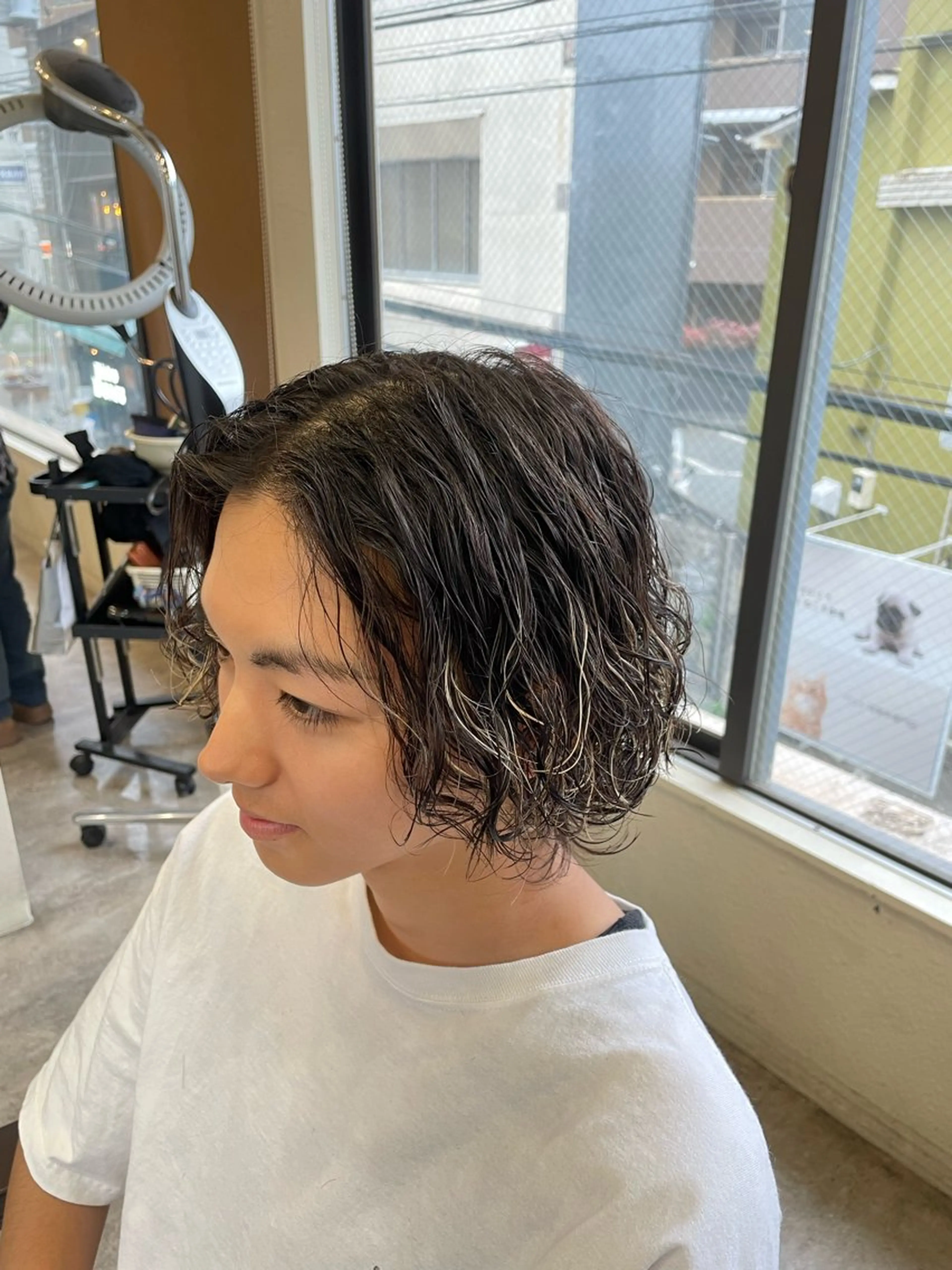 パーマ メンズ カット パーマ 🔵RIKU🟢 髪質改善/縮毛矯正のヘアスタイル