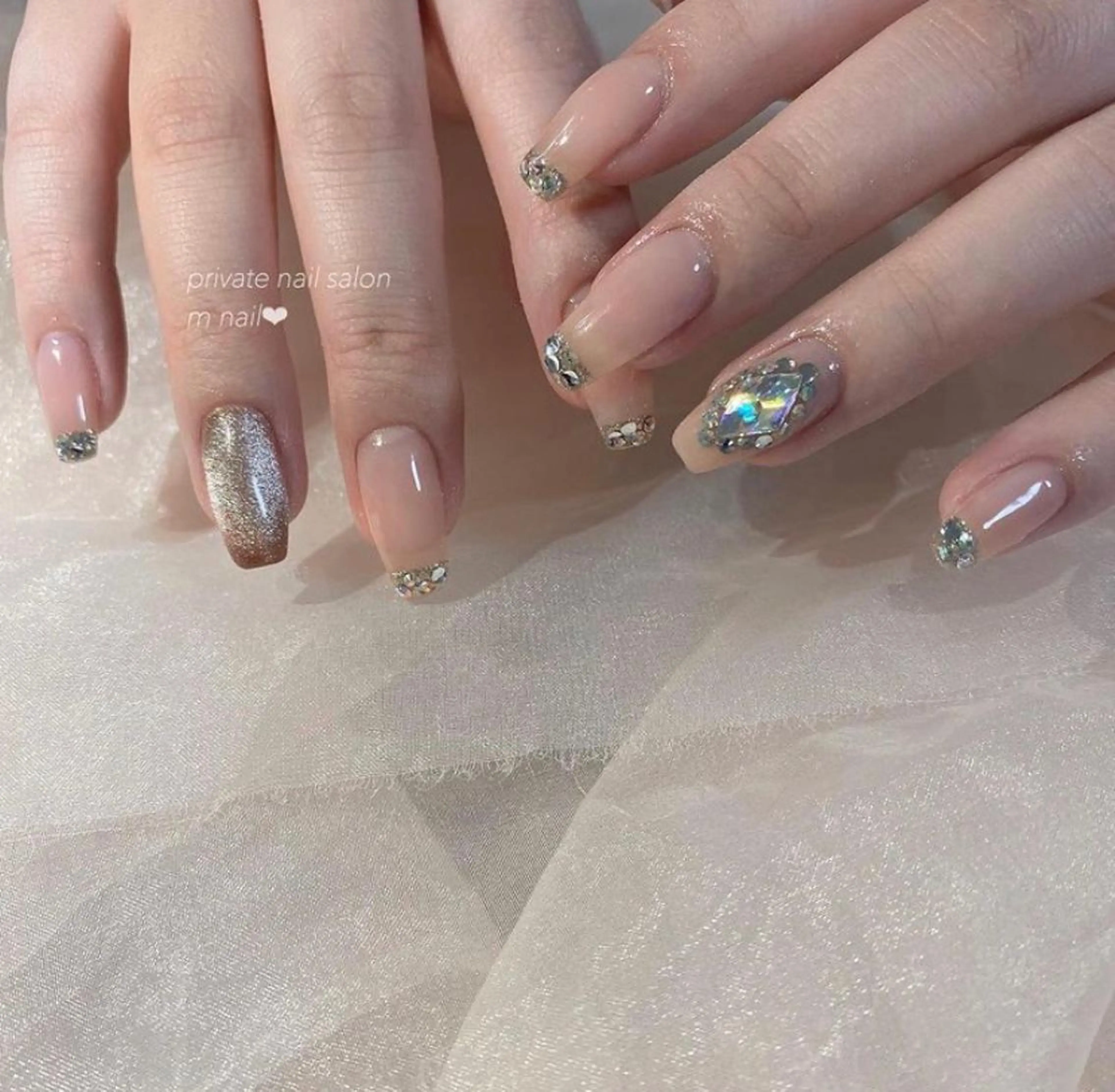 ネイル 韓国ネイル ハンドネイル 小河原 舞のネイルデザイン