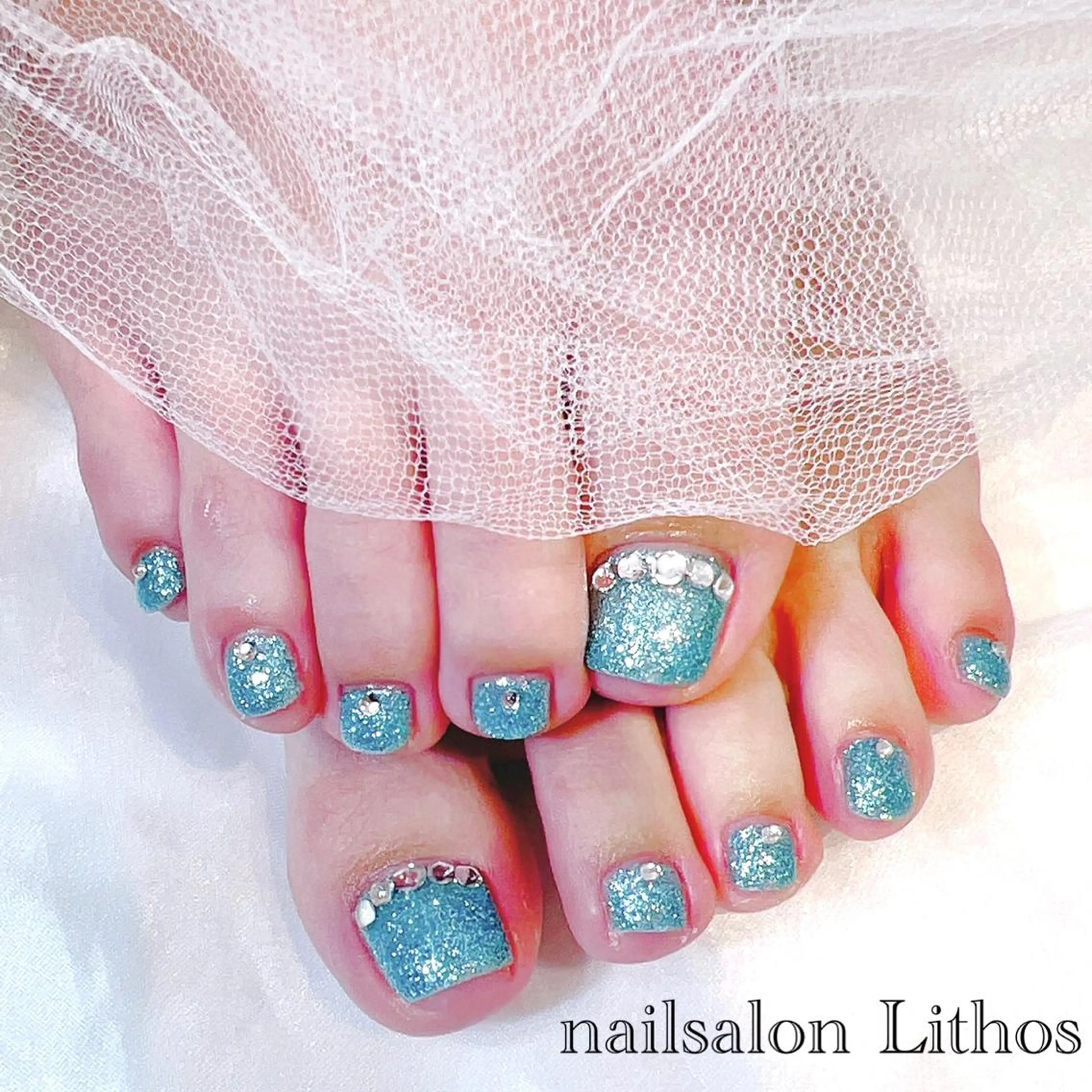 ネイル フットネイル nailsalon Lithos所属・nailsalon Recontreのネイルデザイン