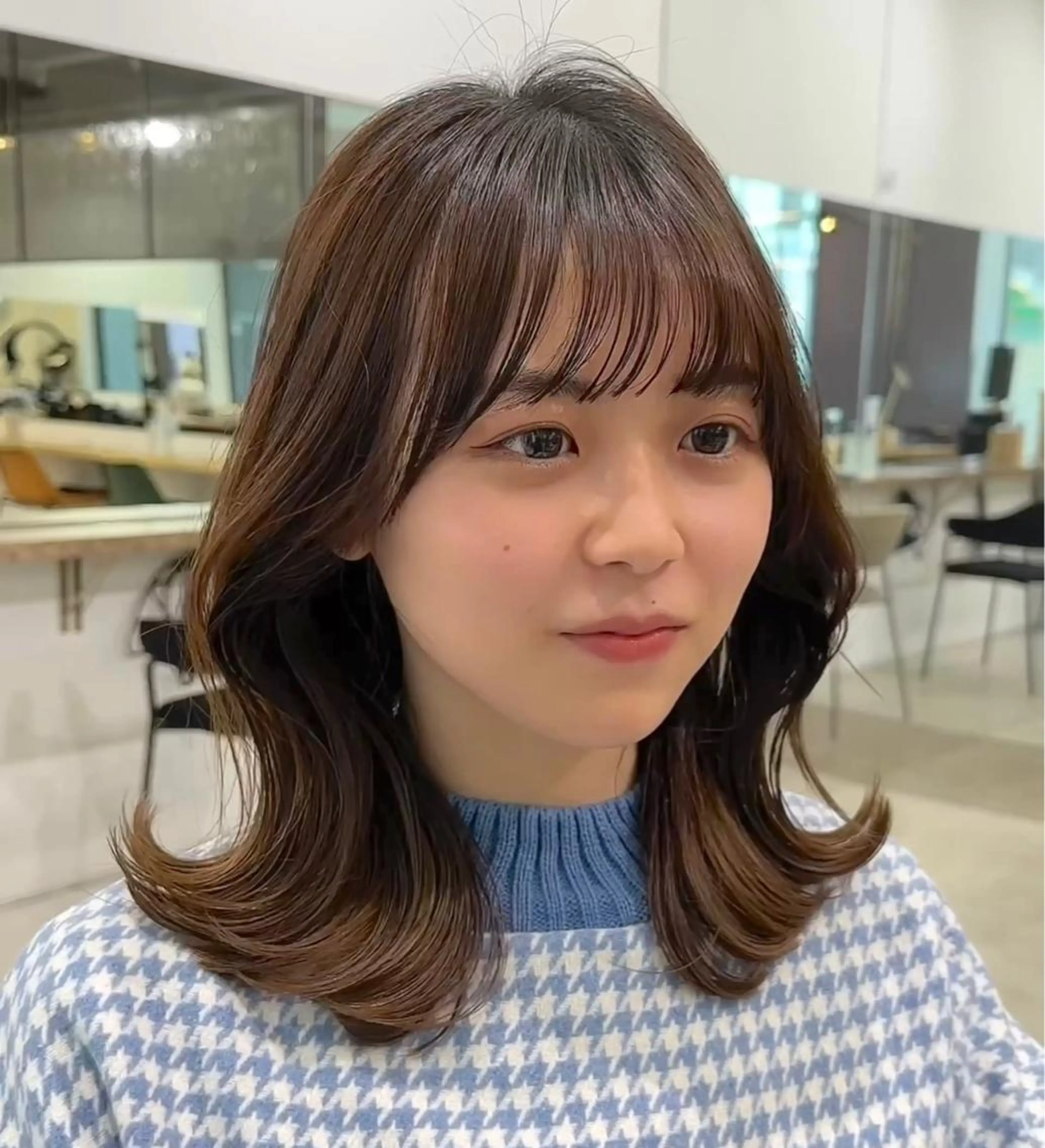 ミディアム くびれヘア ✨似合わせショート ヘア特化✨れいじのヘアスタイル