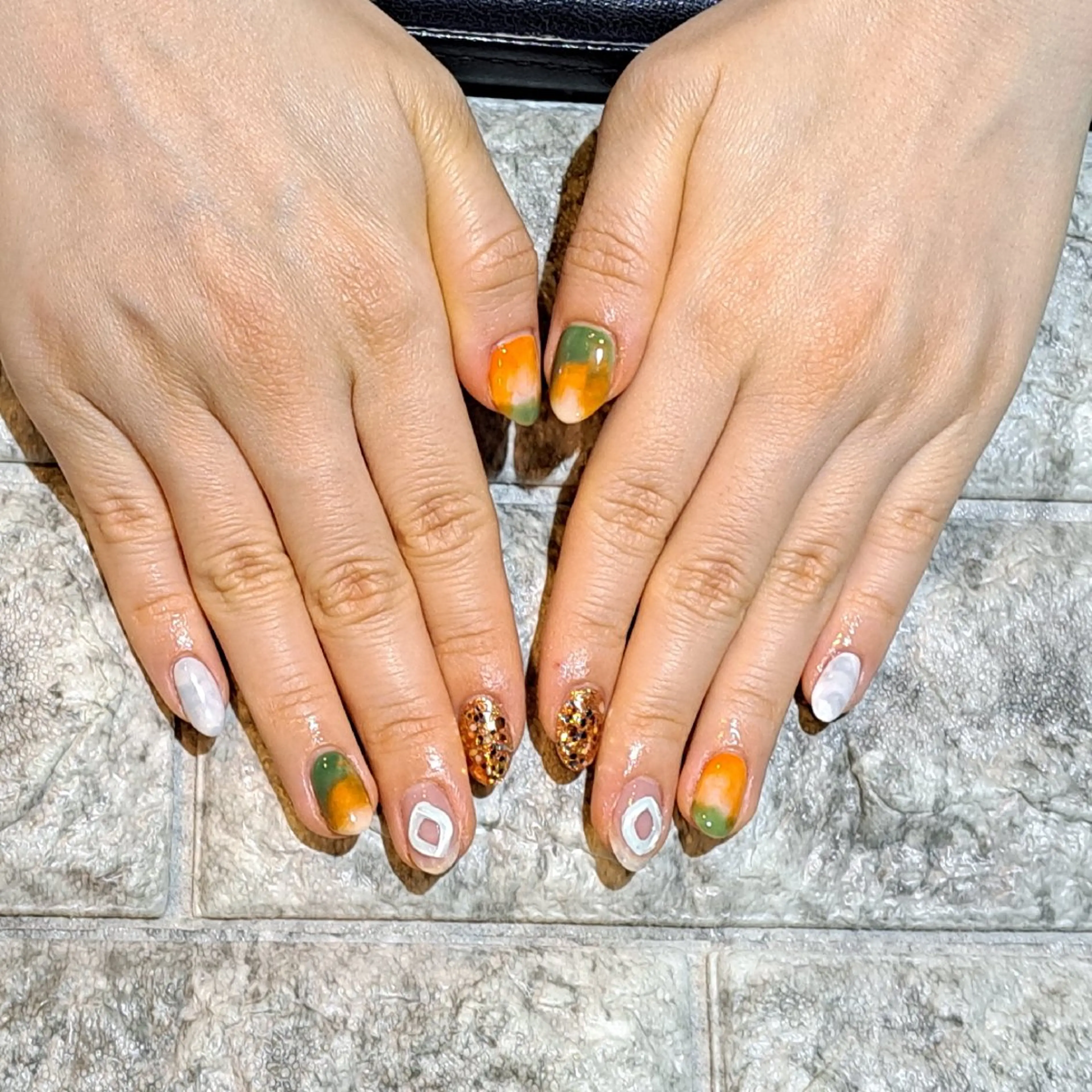 ネイル ハンドネイル RounGe町田店 🧸大谷のネイルデザイン