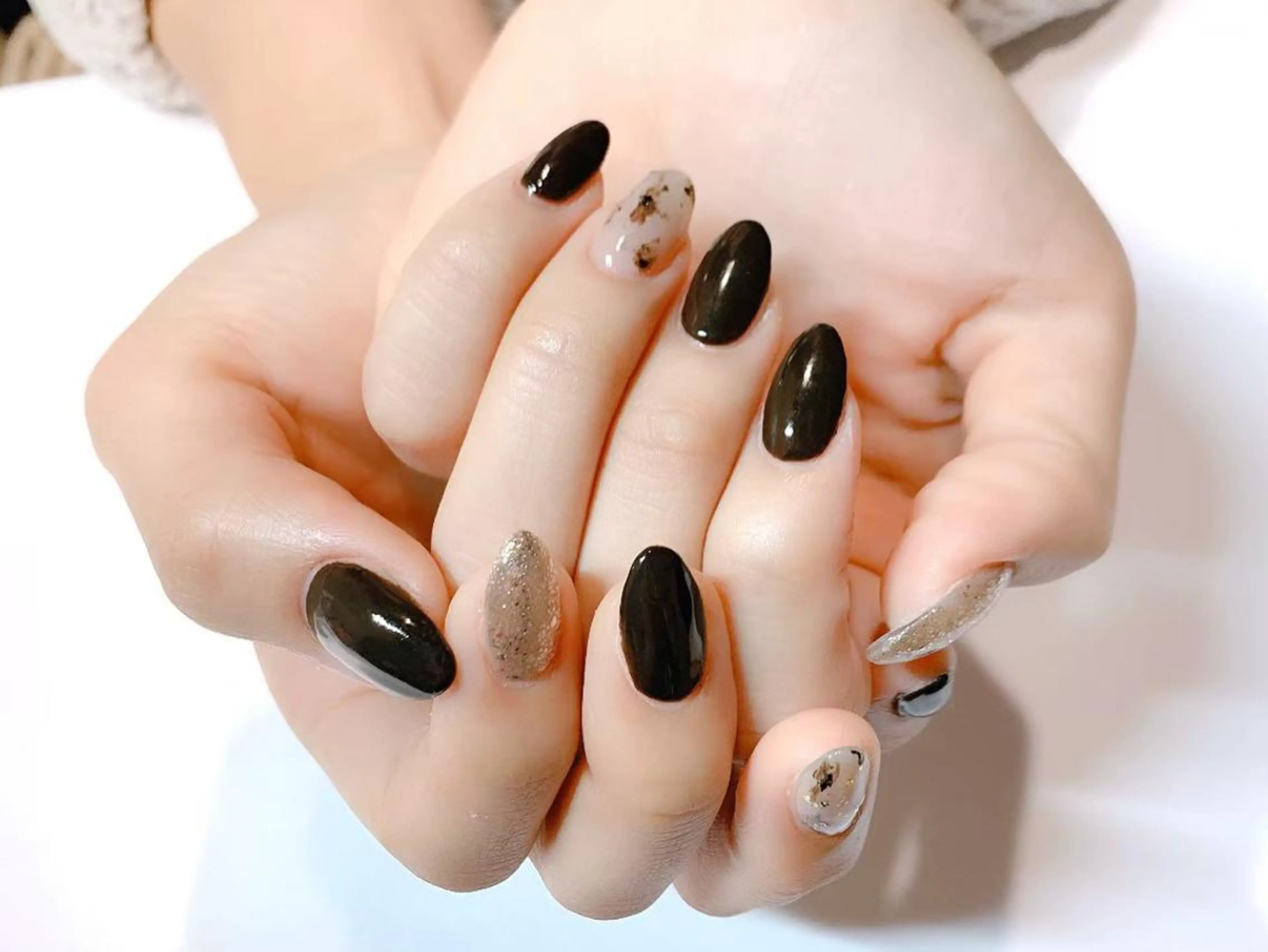 ネイル アートネイル 持ち込み ニュアンスネイル ワンカラーネイル ✨🍀岩崎 唯🍀✨のヘアスタイル