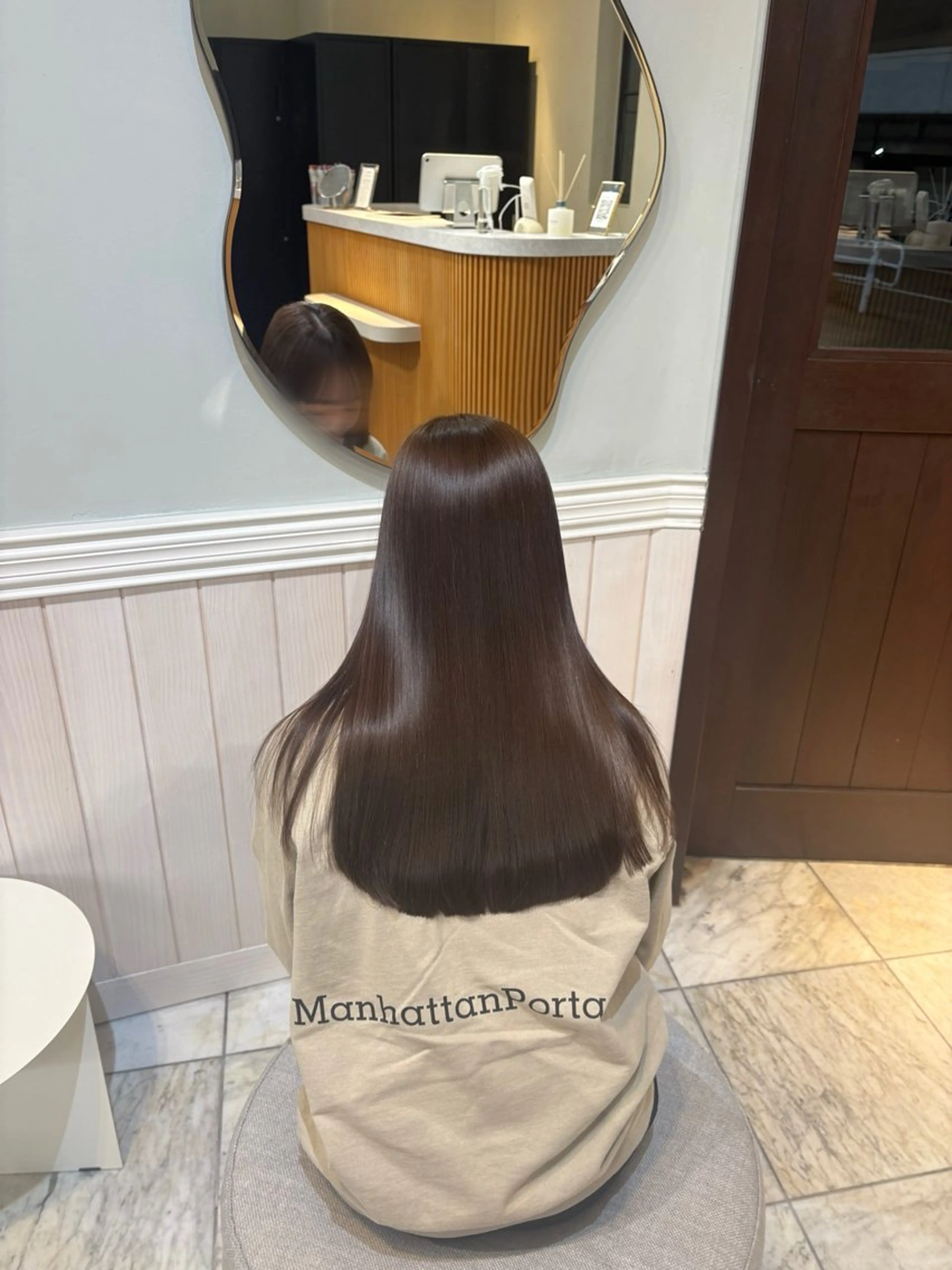 ロング カット ヘアカラー Lidee kanonのヘアスタイル