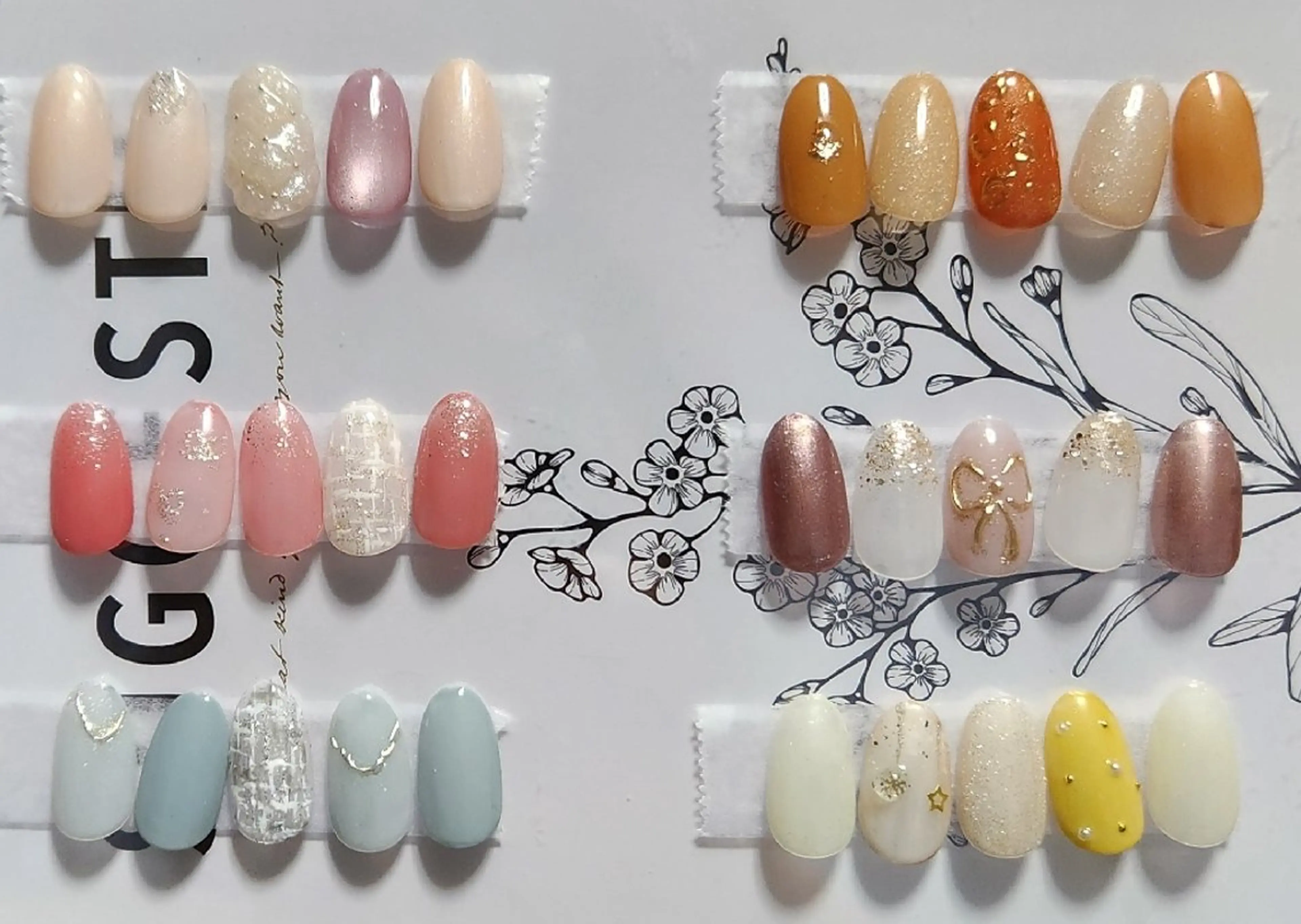 ネイル 鈴木 憂維のネイルデザイン