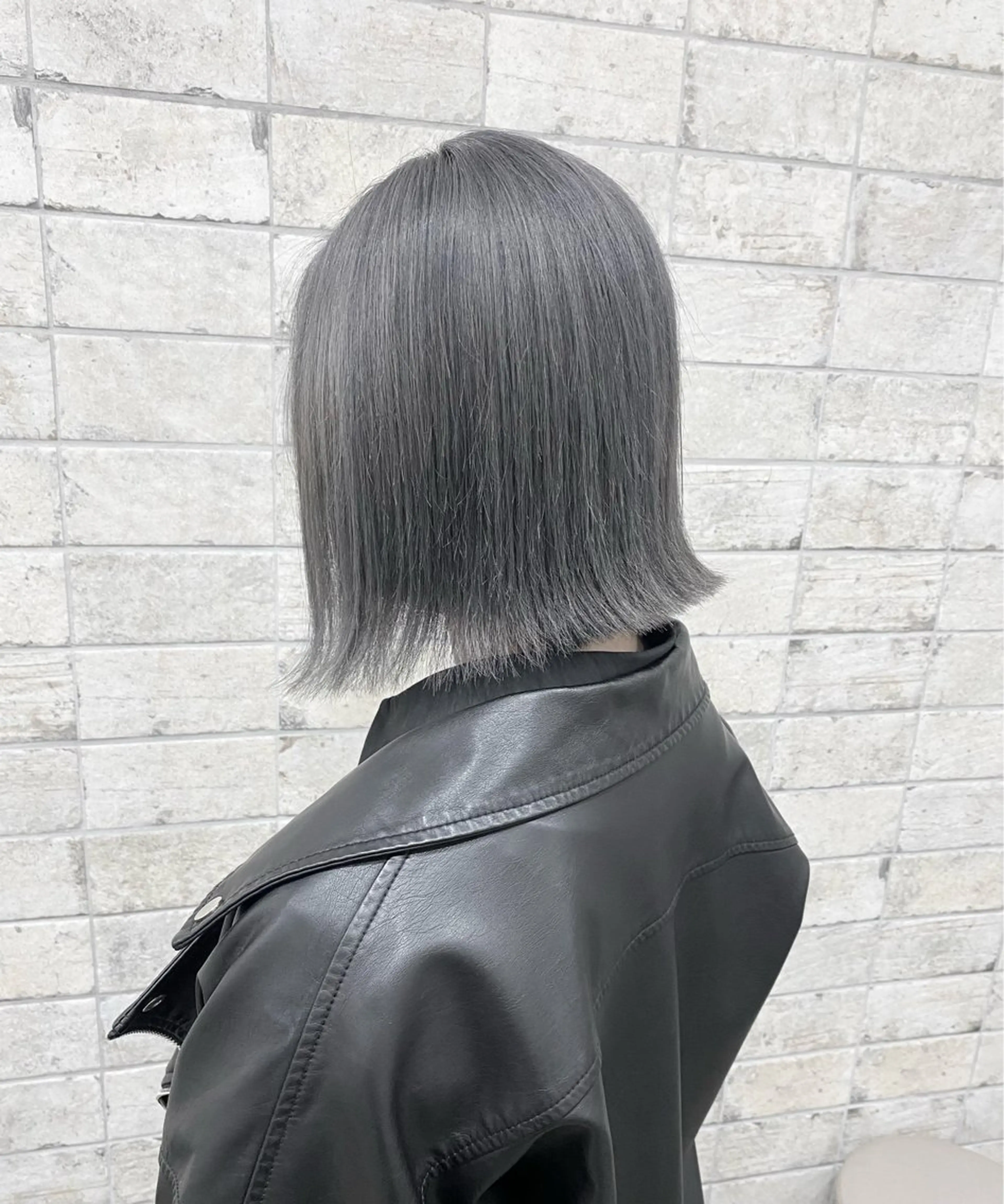 ミディアム カラー ミディアムパーマ バレイヤージュ ブリーチ ケアブリーチ ダブルカラー カット ヘアカラー 店長 奈須 雄紀のヘアスタイル
