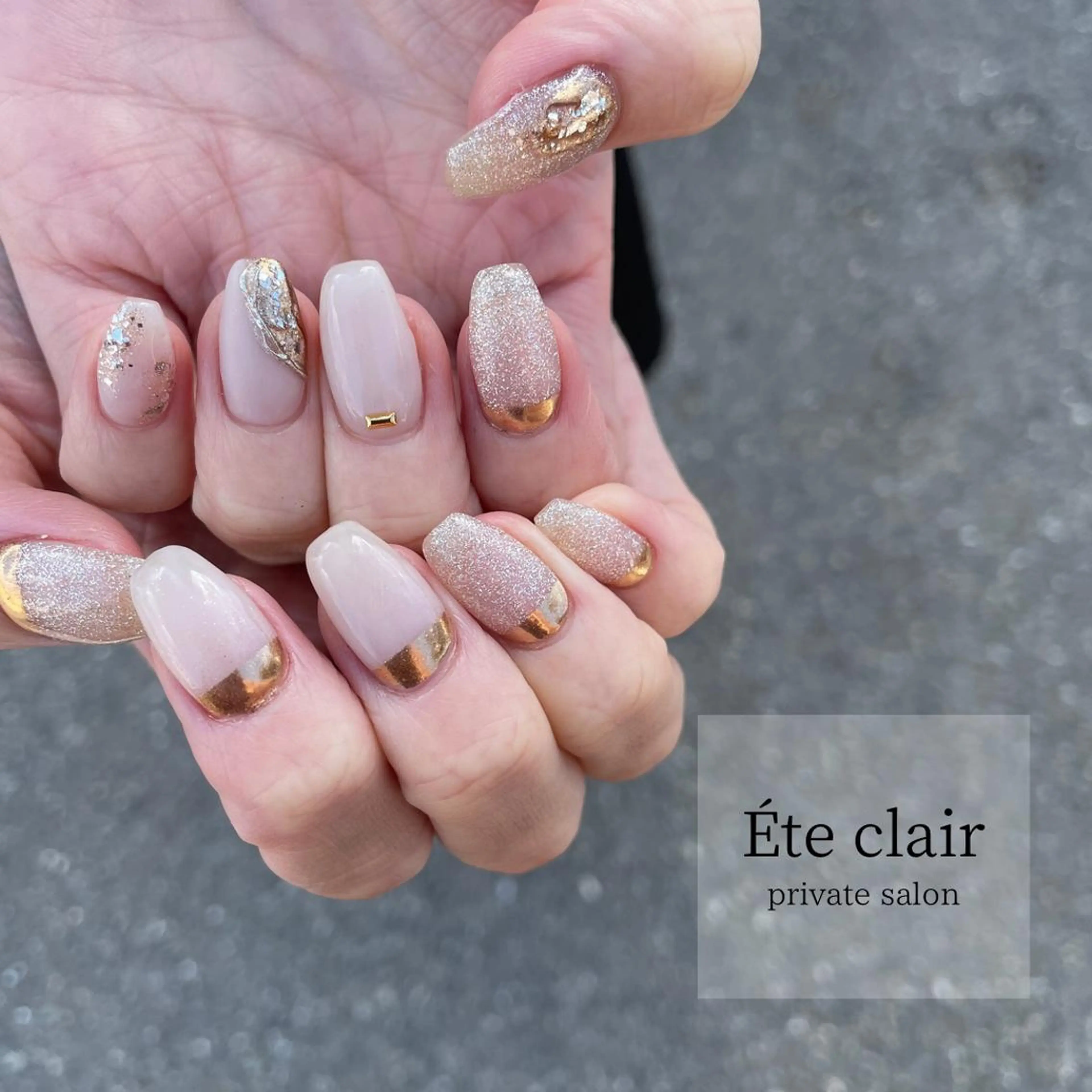 ネイル ハンドネイル Ète clair エテクレールのネイルデザイン