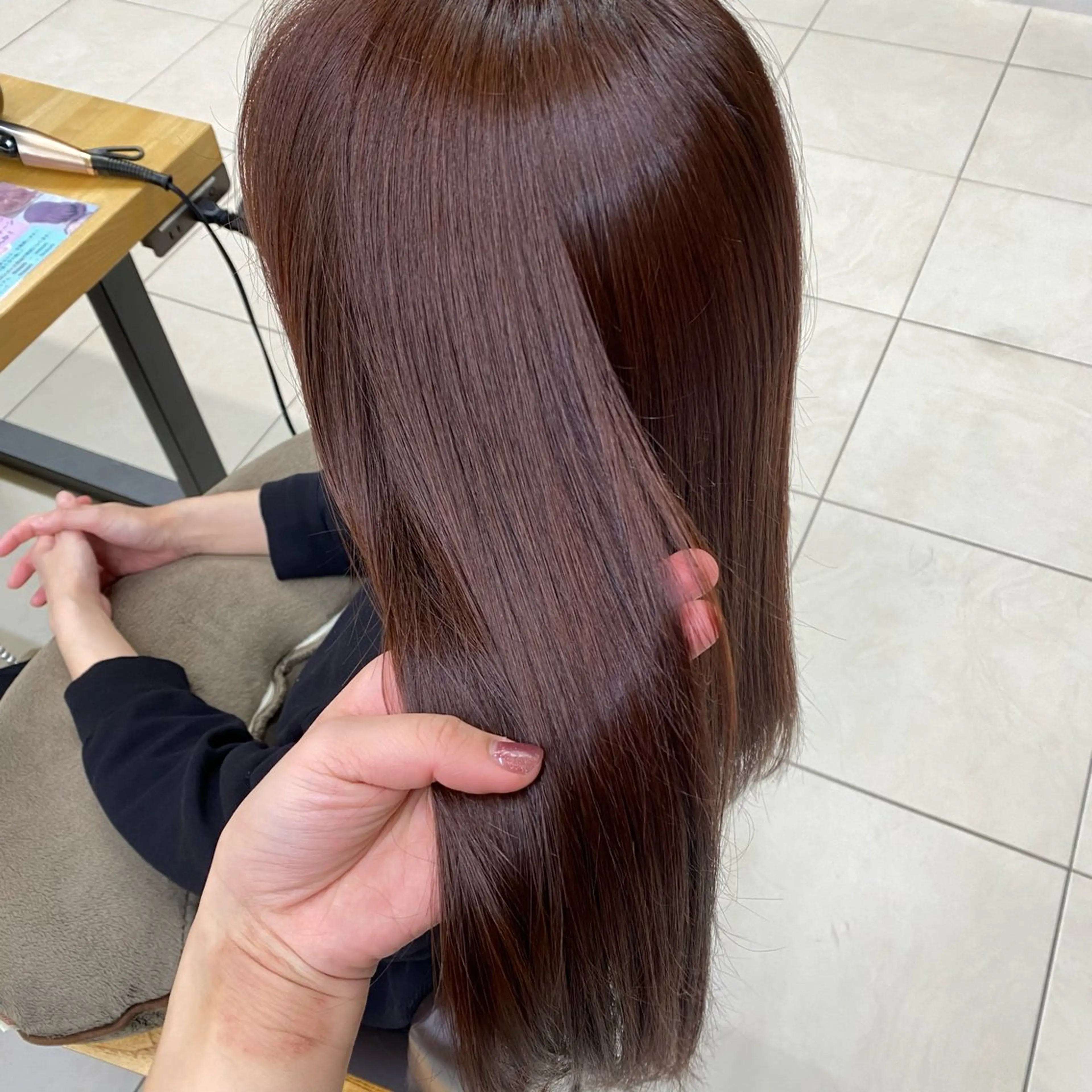 ロング カラー ヘアカラー 🪼かえで🪼臼井 カラー/縮毛矯正のヘアスタイル