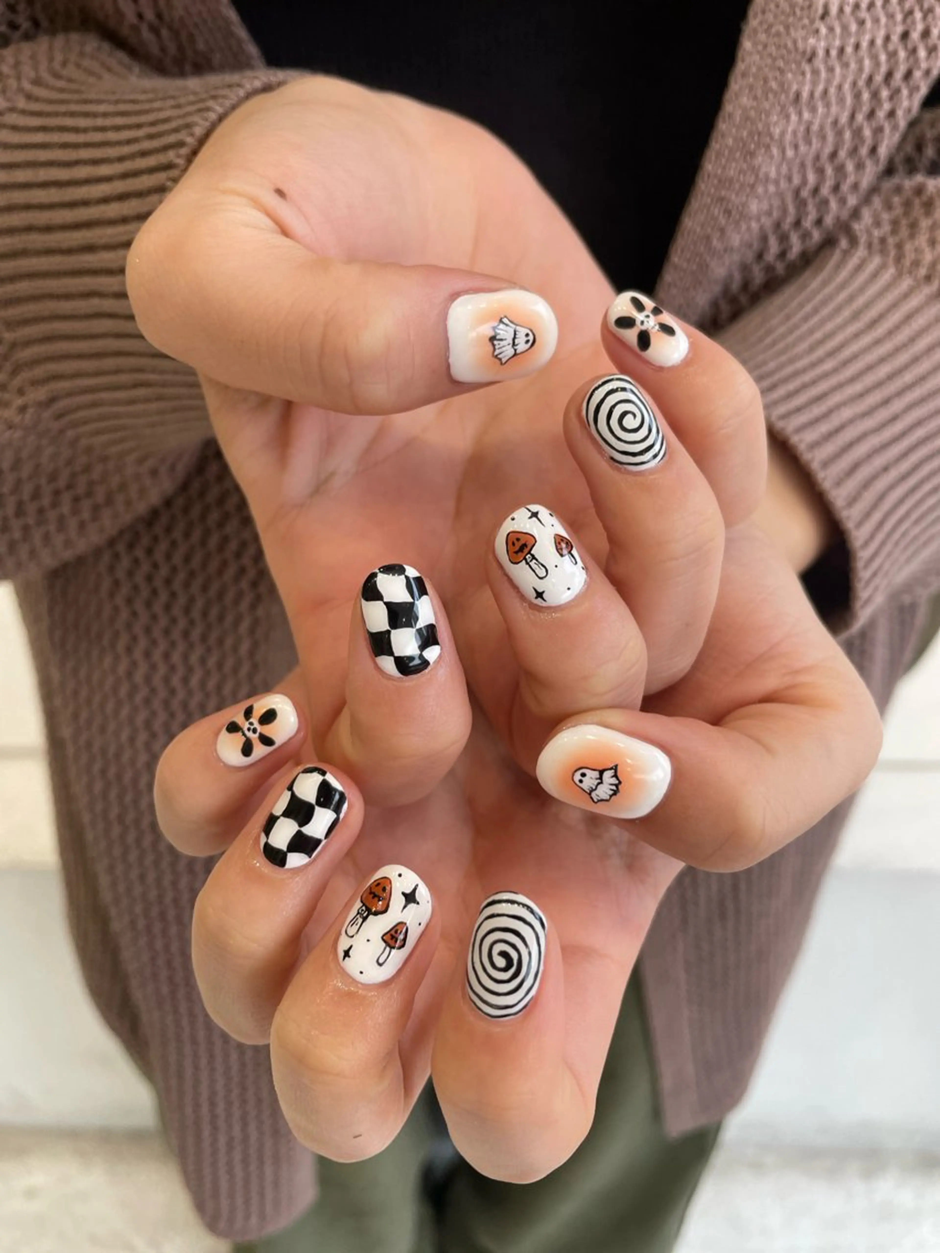 ネイル ハロウィン ハンドネイル MASHU Machela所属・MASHU /サヤnail♡のネイルデザイン