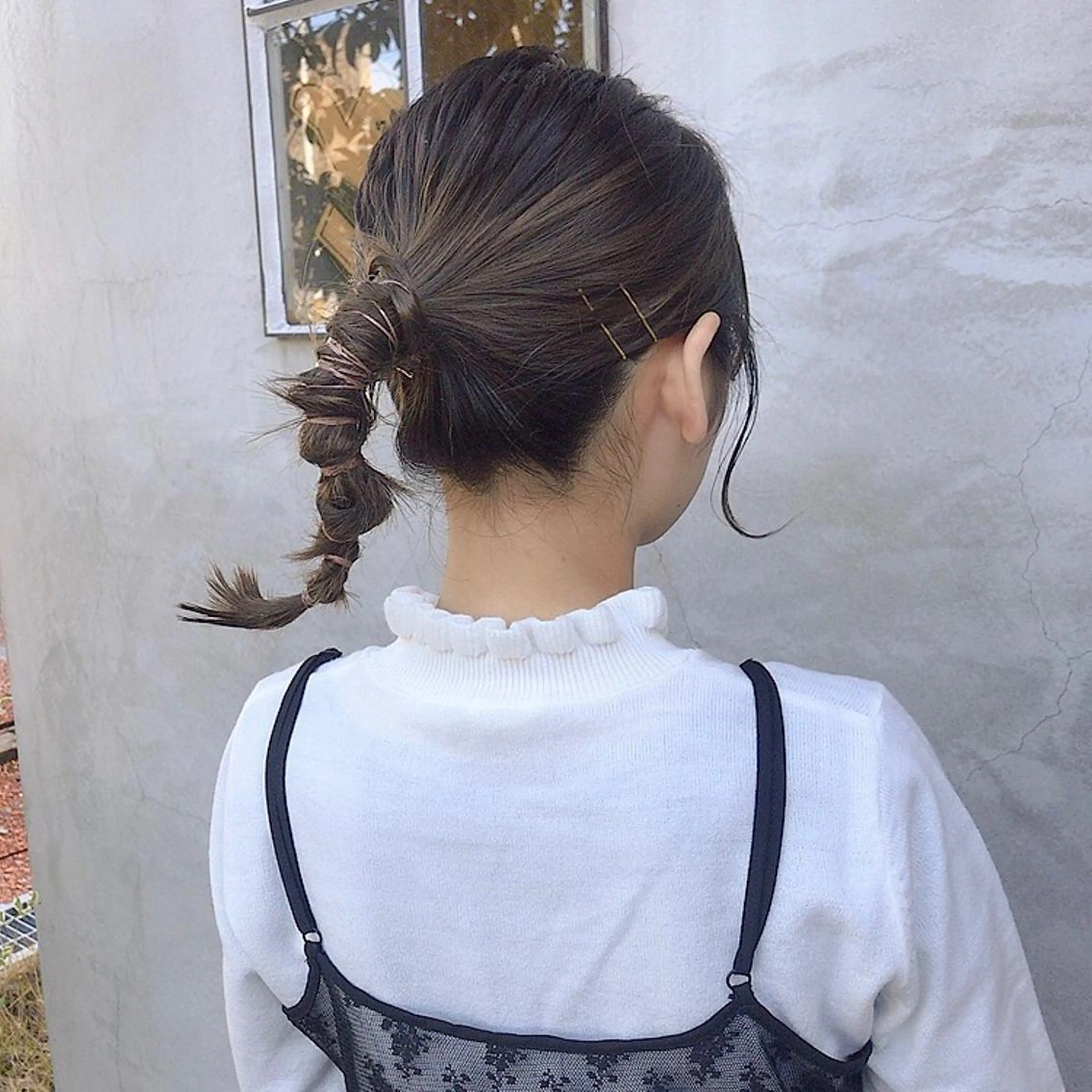 ヘアアレンジ ポニーテール botan KOZUEのヘアスタイル