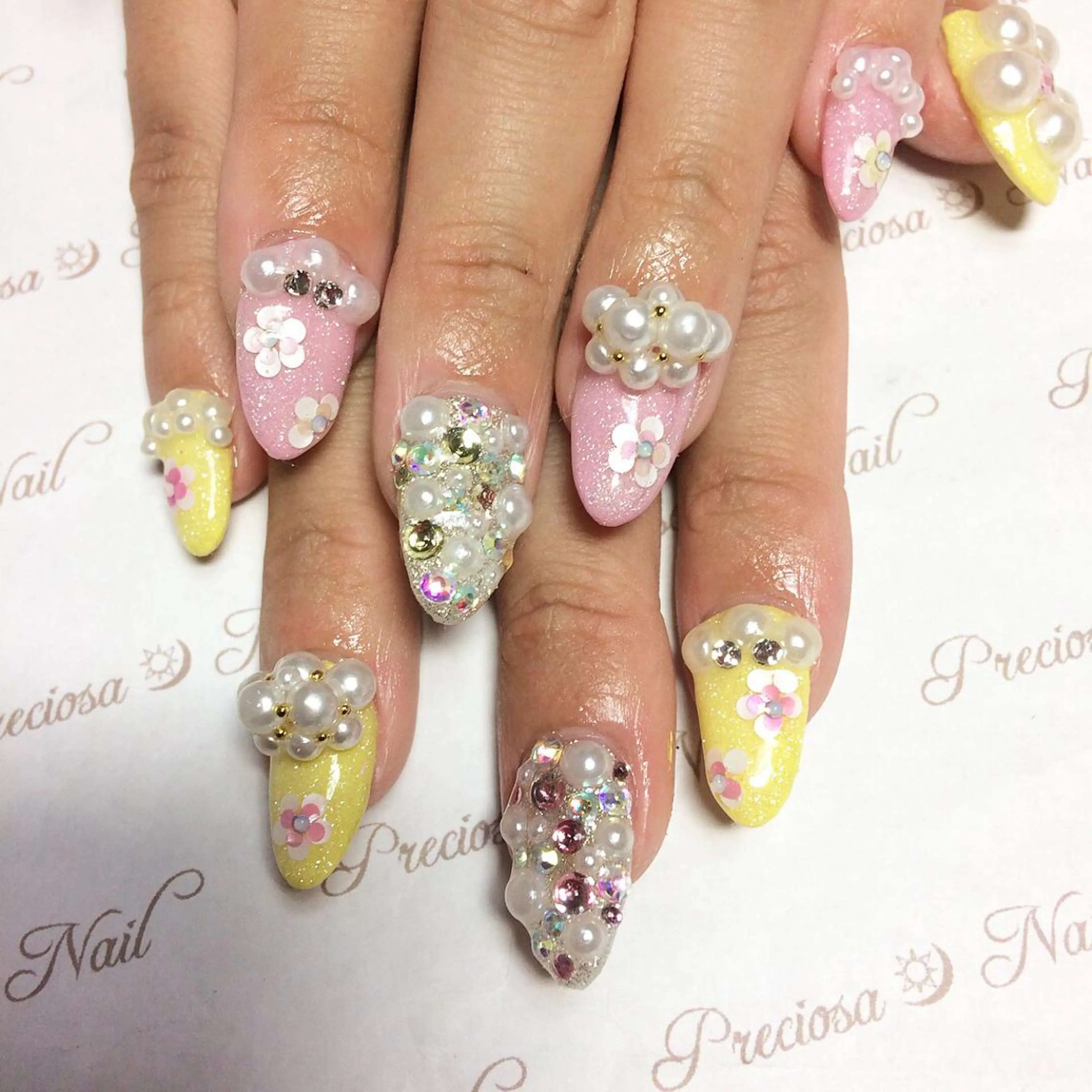 ネイル ジェルネイル スカルプネイル preciosa.nail所属・久場 晴美のネイルデザイン