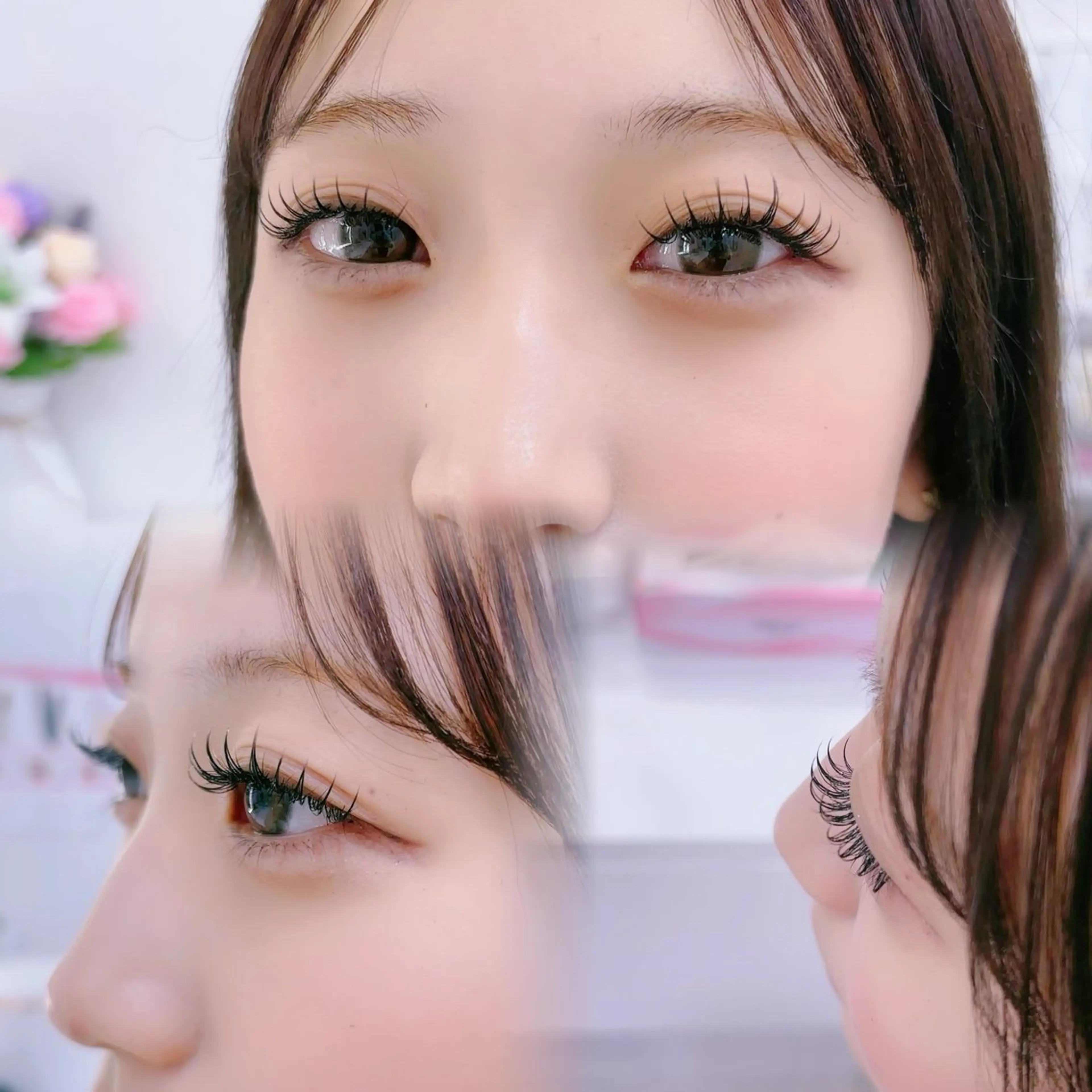 マツエク・マツパ バインドロック 束感まつ毛 フラットラッシュ ナチュラル パリジェンヌラッシュリフト YK Beauty Salonのマツエク・マツパデザイン