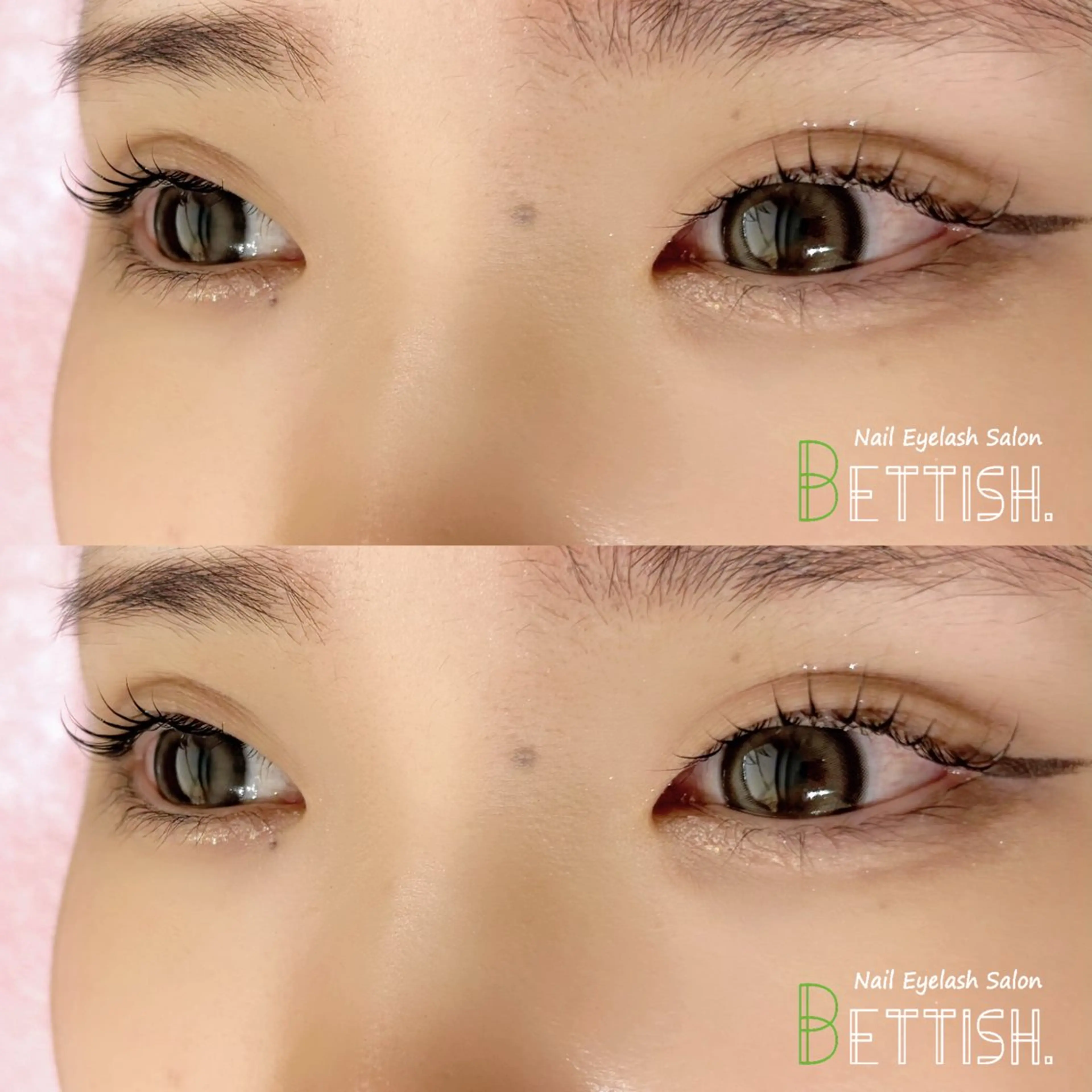 マツエク・マツパ BETTISH🩵 SERIのマツエク・マツパデザイン
