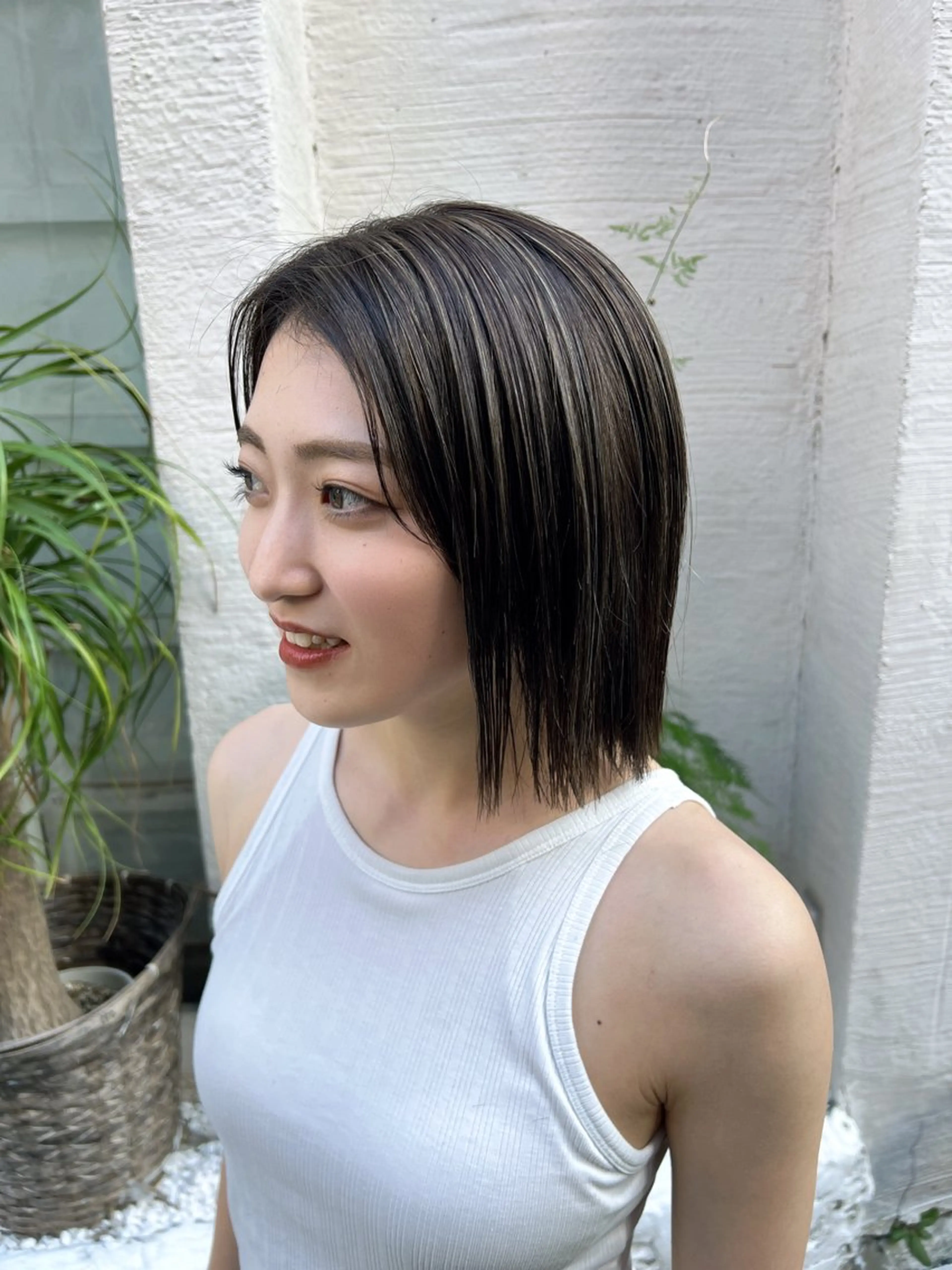 ショート カラー ハイライトカラー ハイライト カット ヘアカラー トリートメント uros.所属・インナー/エクステ/ パーマ🌞イトウセナのヘアスタイル